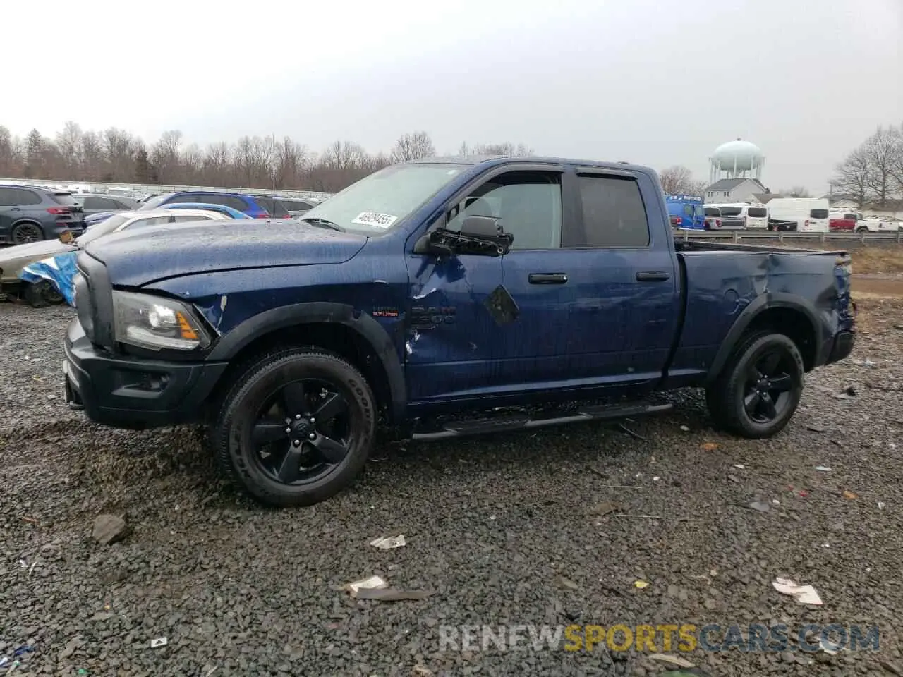 1 fotografías del automóvil dañado 1C6RR7GT2LS154554 RAM 1500 2020