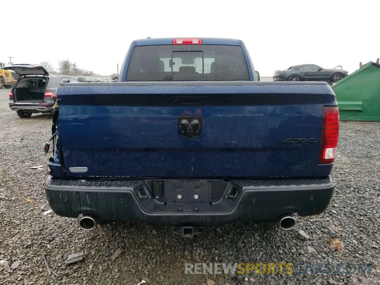 6 fotografías del automóvil dañado 1C6RR7GT2LS154554 RAM 1500 2020