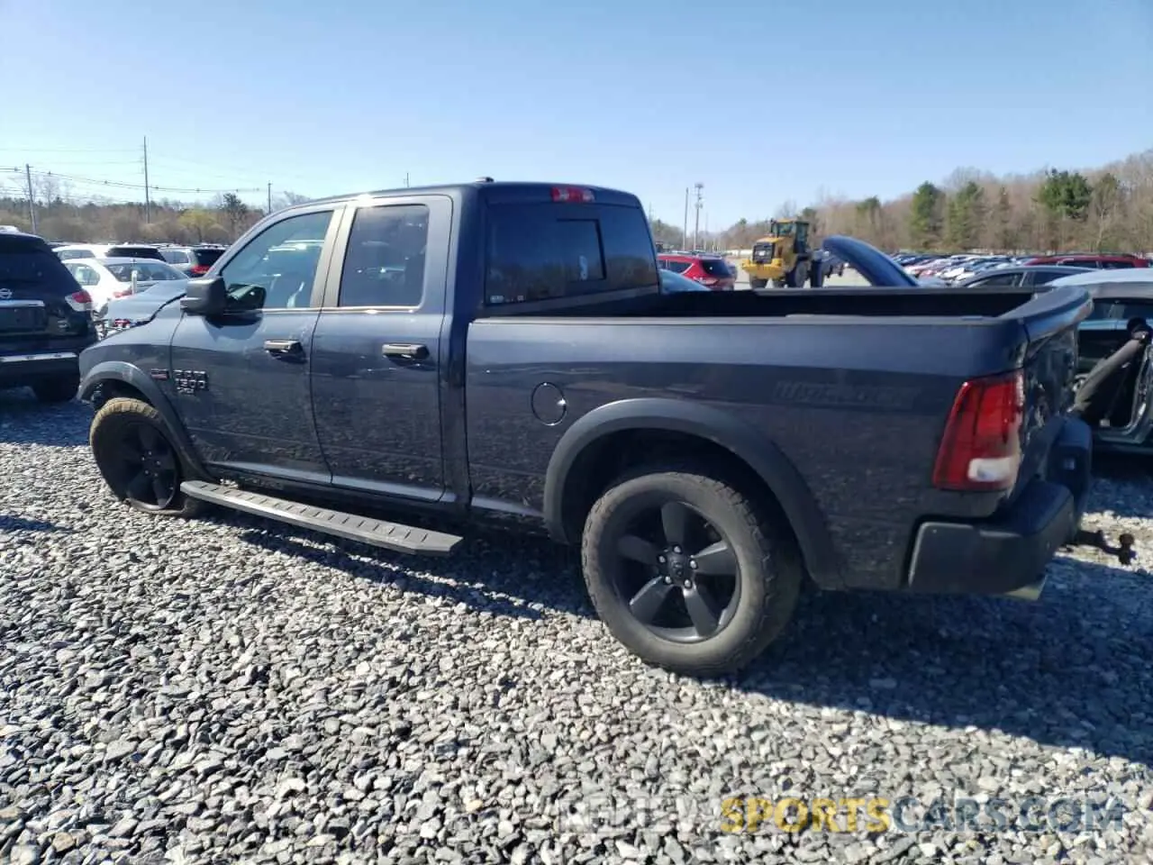2 fotografías del automóvil dañado 1C6RR7GTXLS122287 RAM 1500 2020