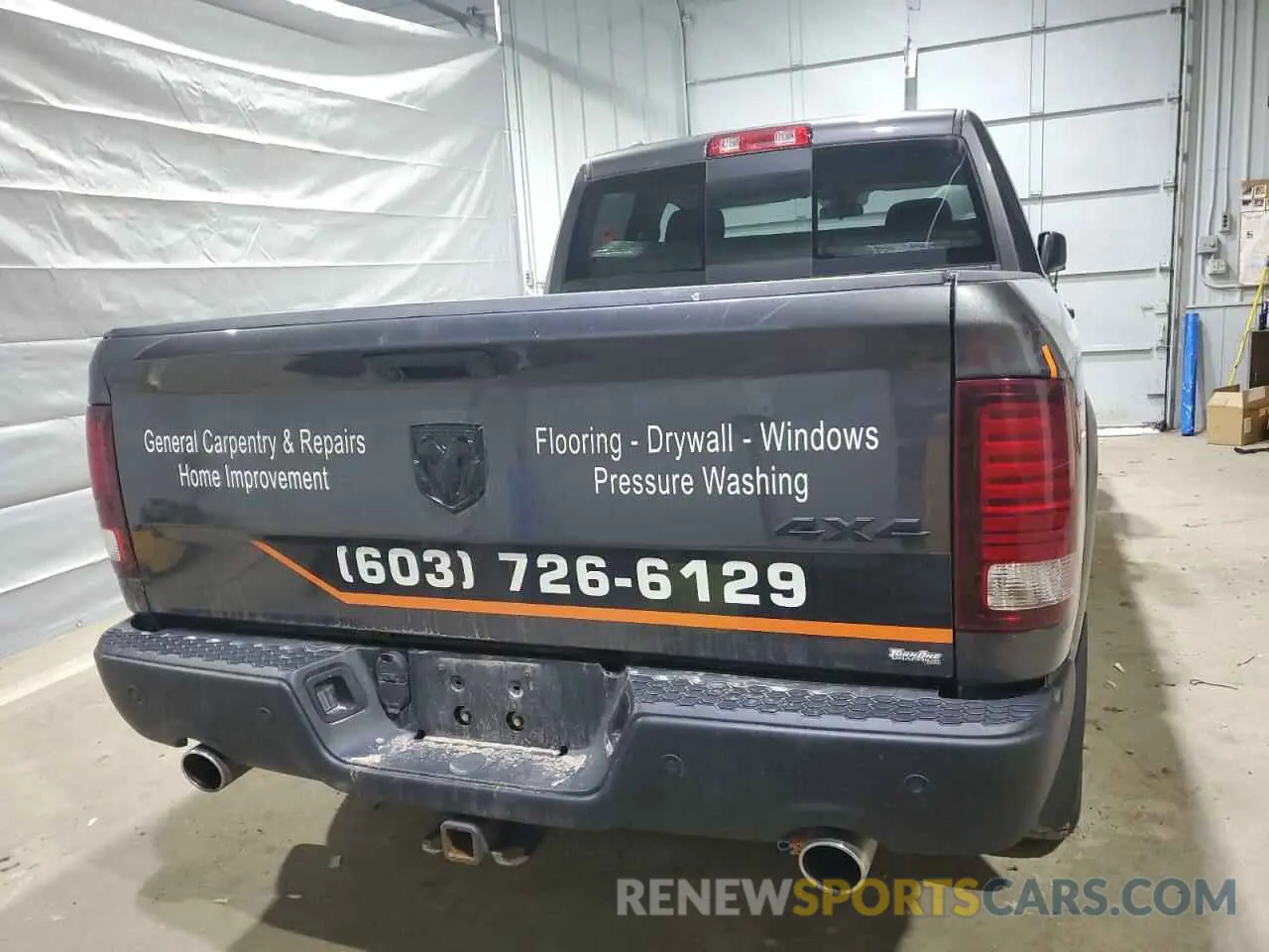 6 fotografías del automóvil dañado 1C6RR7GTXLS126288 RAM 1500 2020