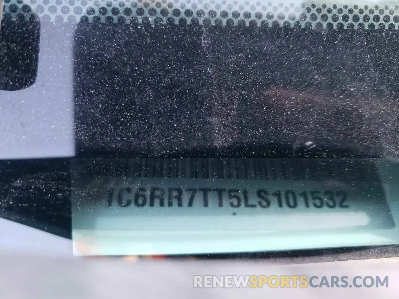 12 fotografías del automóvil dañado 1C6RR7TT5LS101532 RAM 1500 2020
