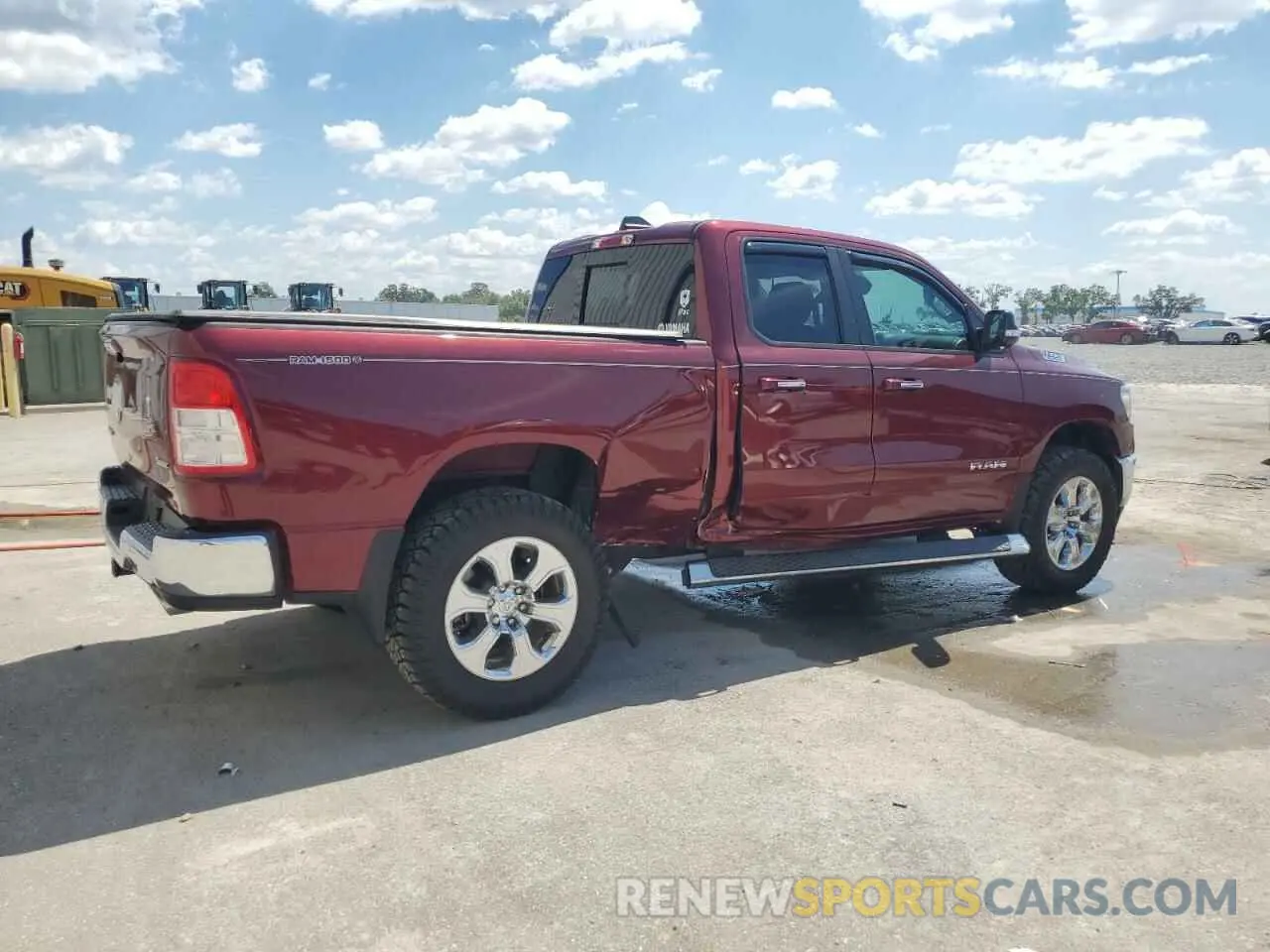 3 fotografías del automóvil dañado 1C6RREBT7LN250920 RAM 1500 2020