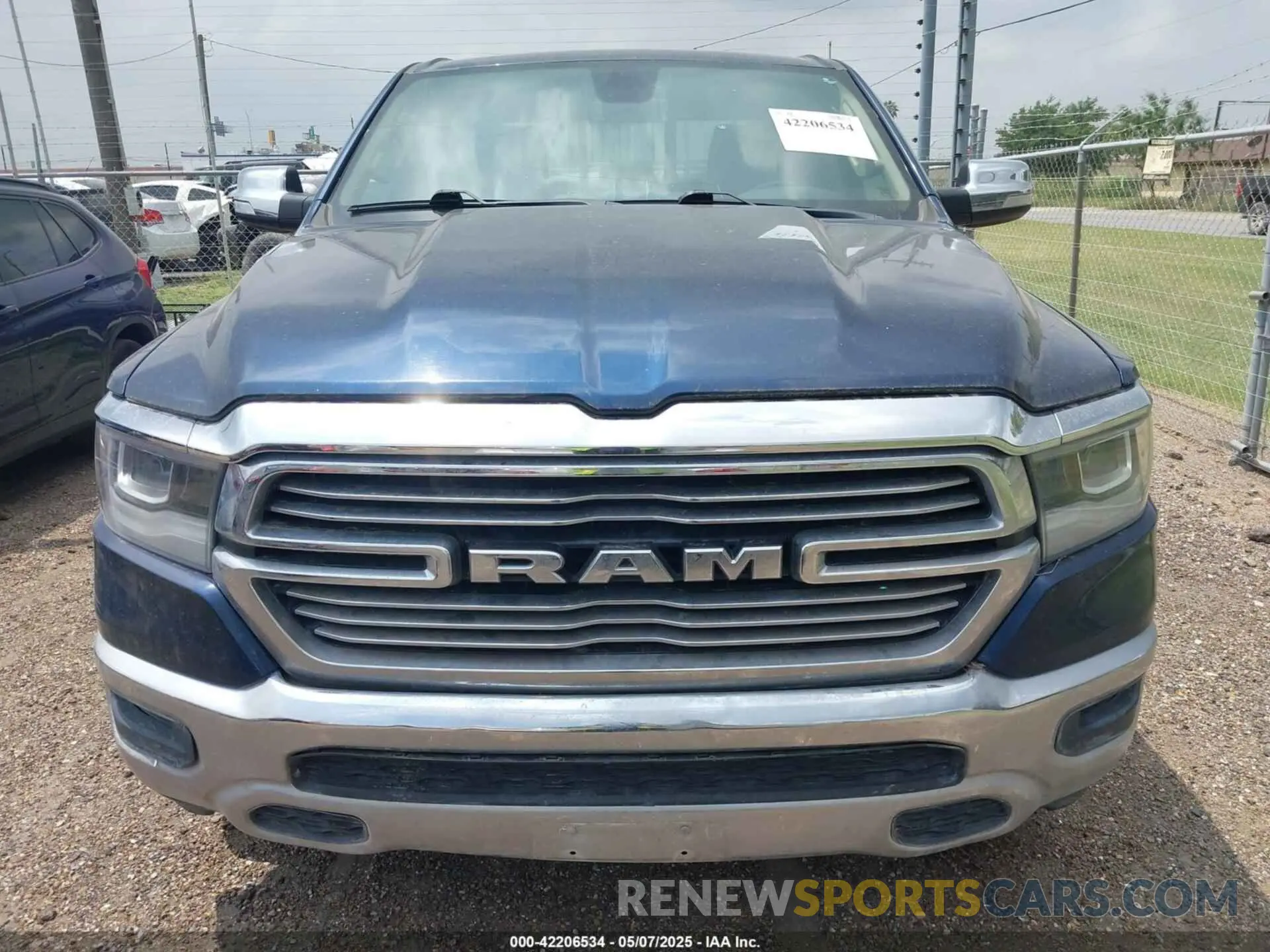 6 fotografías del automóvil dañado 1C6RREDT0LN262095 RAM 1500 2020
