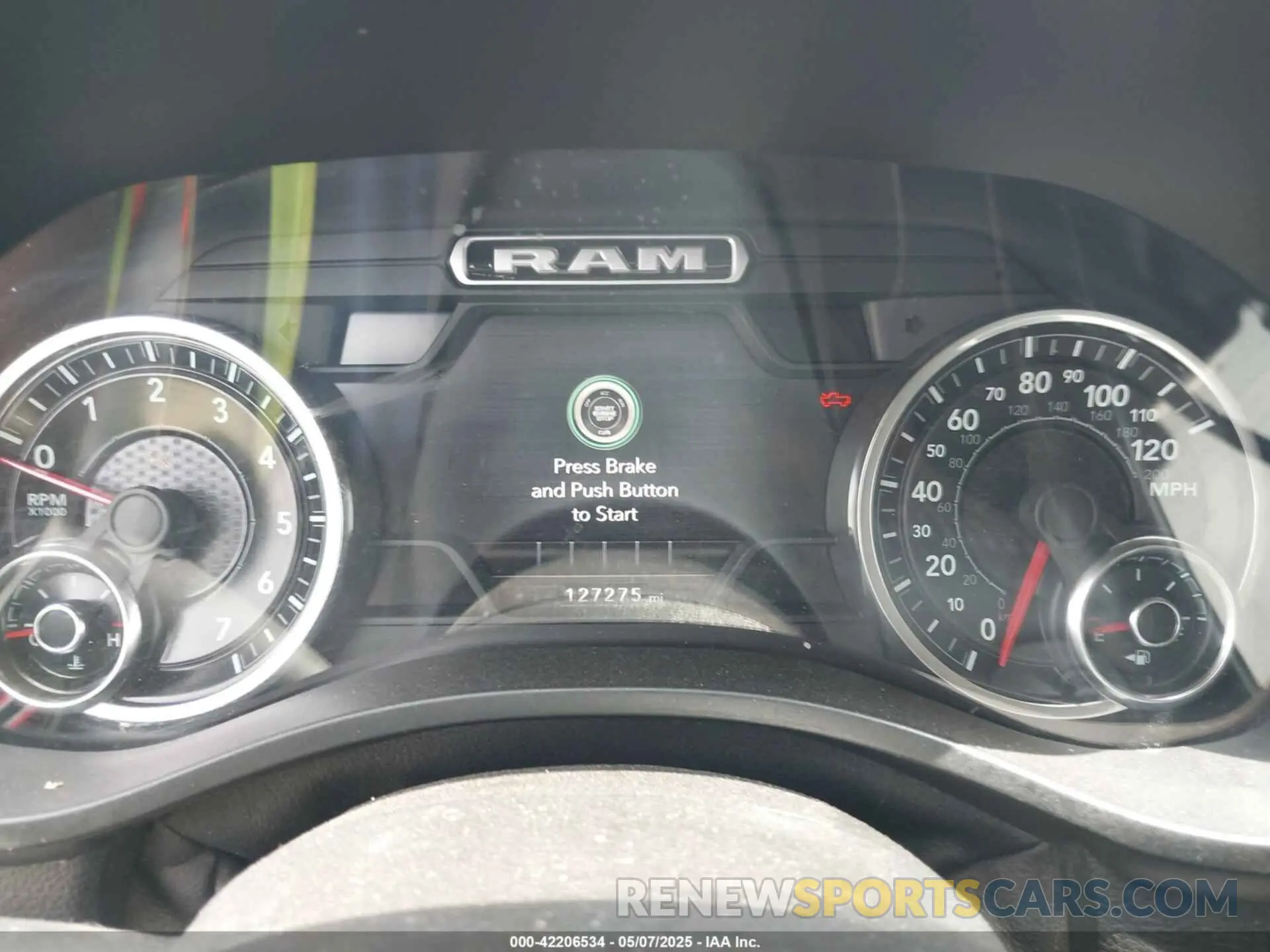 7 fotografías del automóvil dañado 1C6RREDT0LN262095 RAM 1500 2020