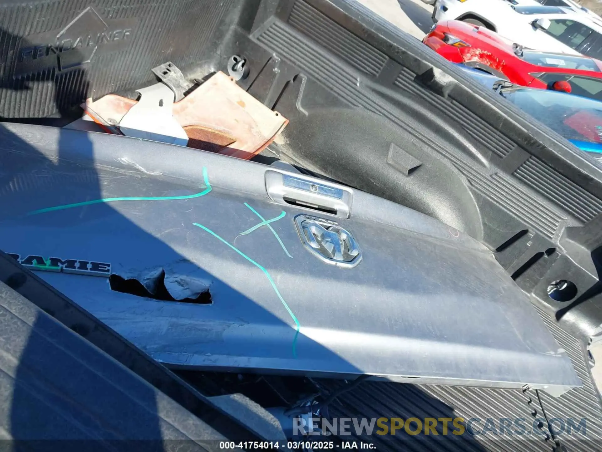12 fotografías del automóvil dañado 1C6RREDT7LN121377 RAM 1500 2020
