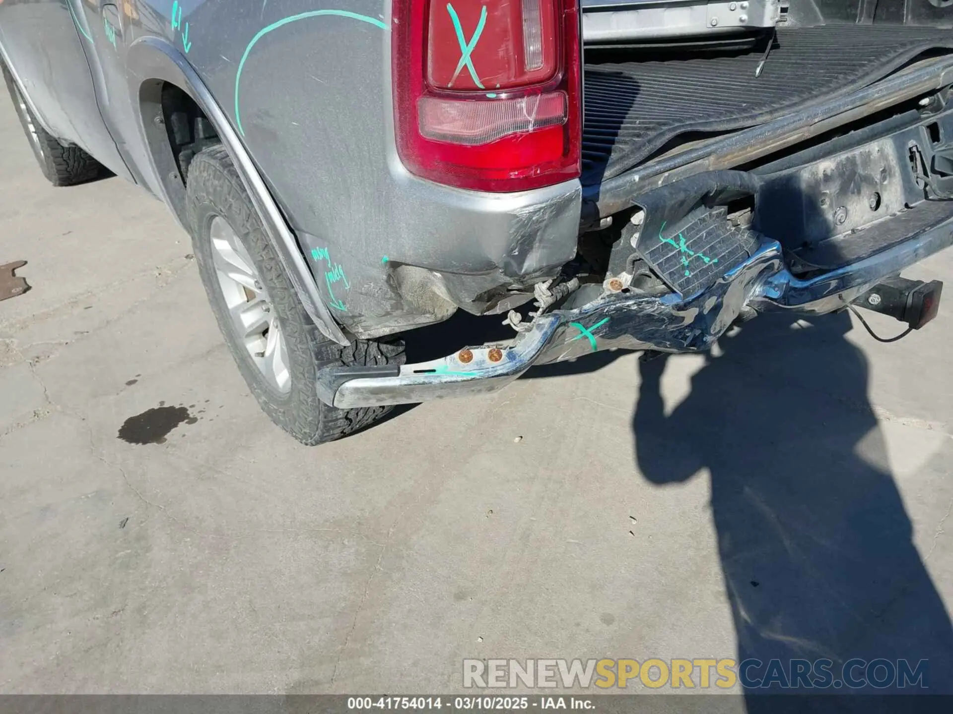 6 fotografías del automóvil dañado 1C6RREDT7LN121377 RAM 1500 2020