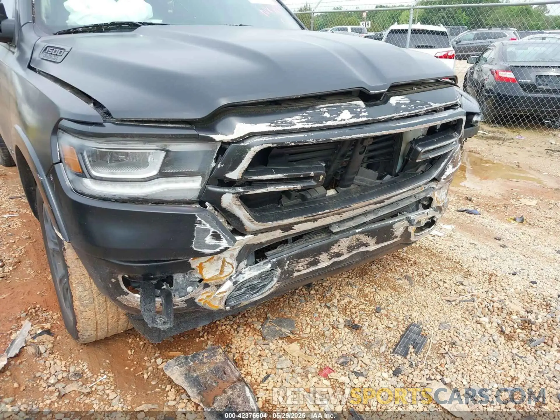6 fotografías del automóvil dañado 1C6RREDT9LN357240 RAM 1500 2020