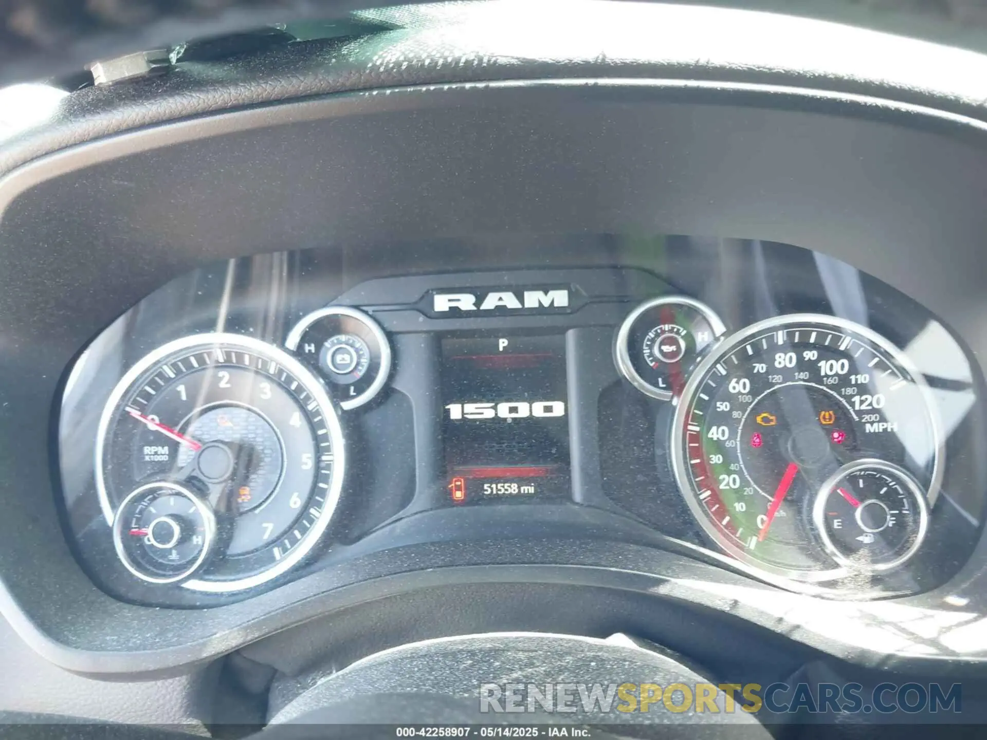 7 fotografías del automóvil dañado 1C6RREFG7LN333762 RAM 1500 2020