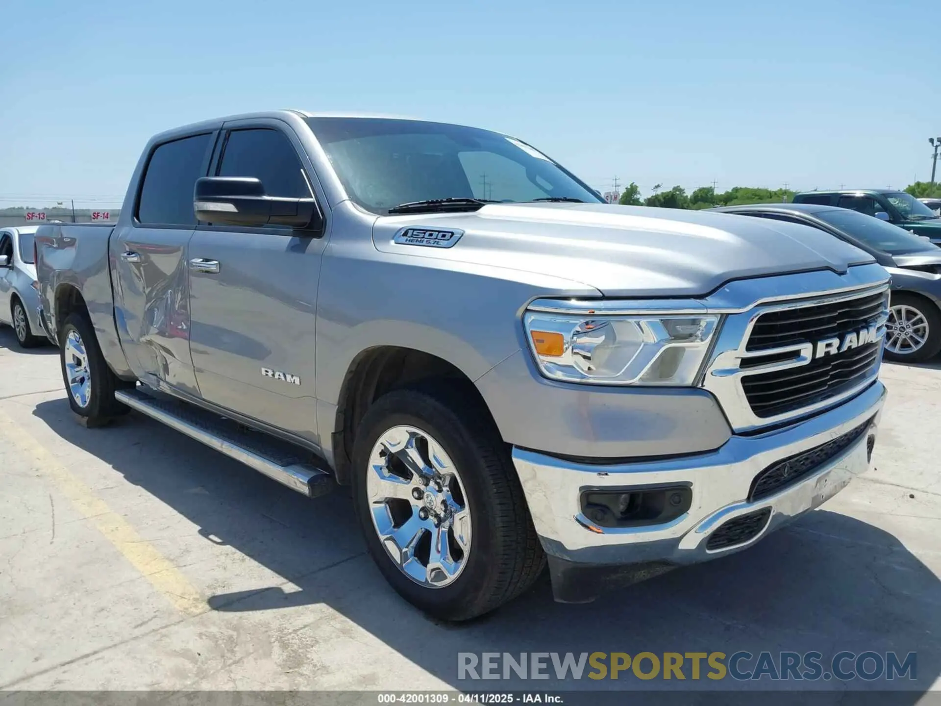 1 fotografías del automóvil dañado 1C6RREFT3LN321573 RAM 1500 2020