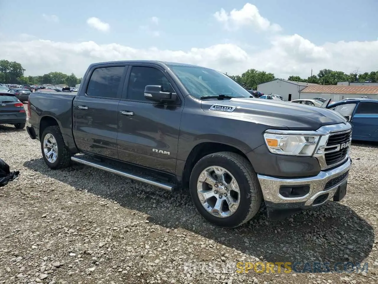 4 fotografías del automóvil dañado 1C6RREFT4LN153006 RAM 1500 2020