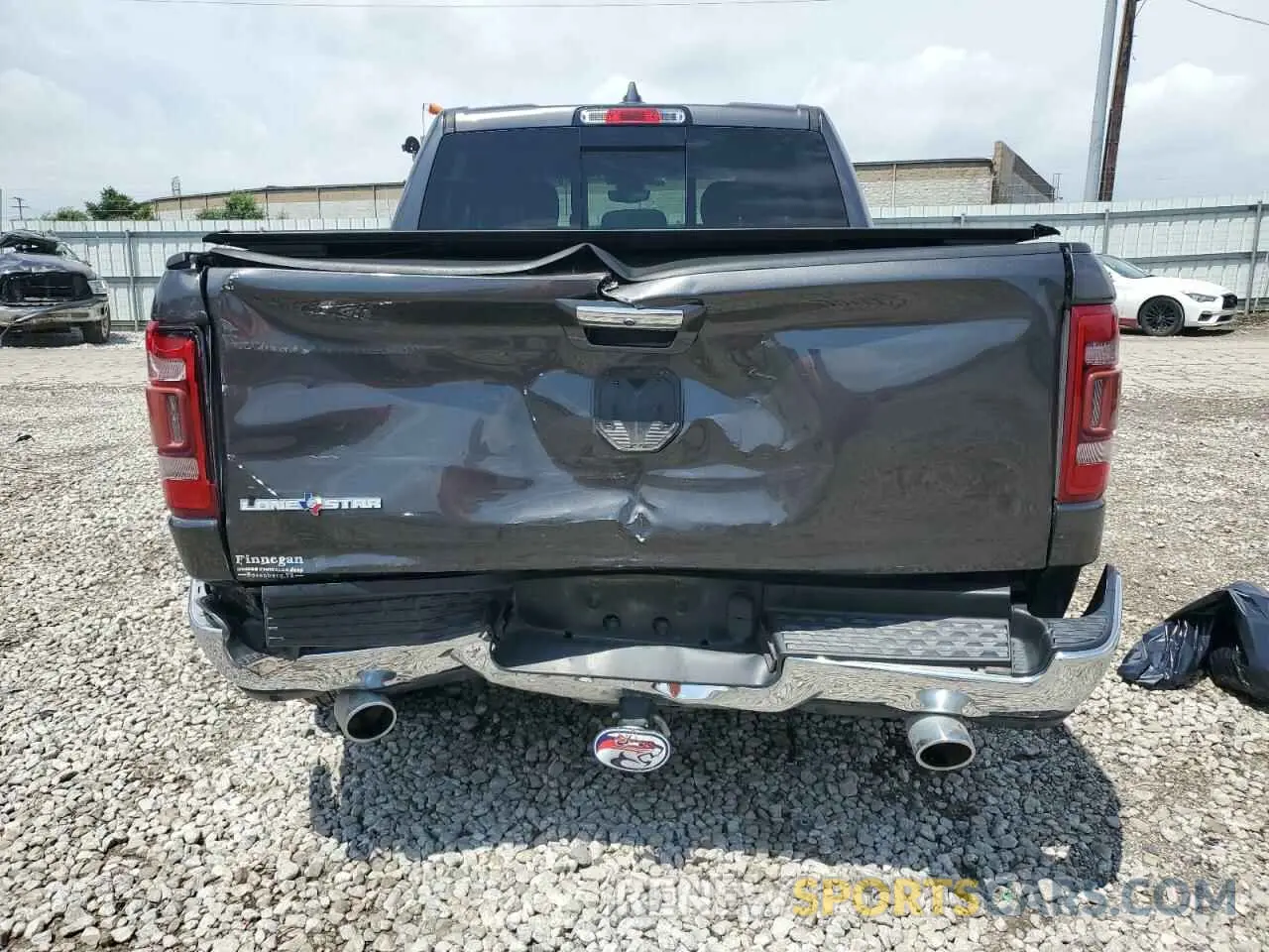 6 fotografías del automóvil dañado 1C6RREFT4LN153006 RAM 1500 2020