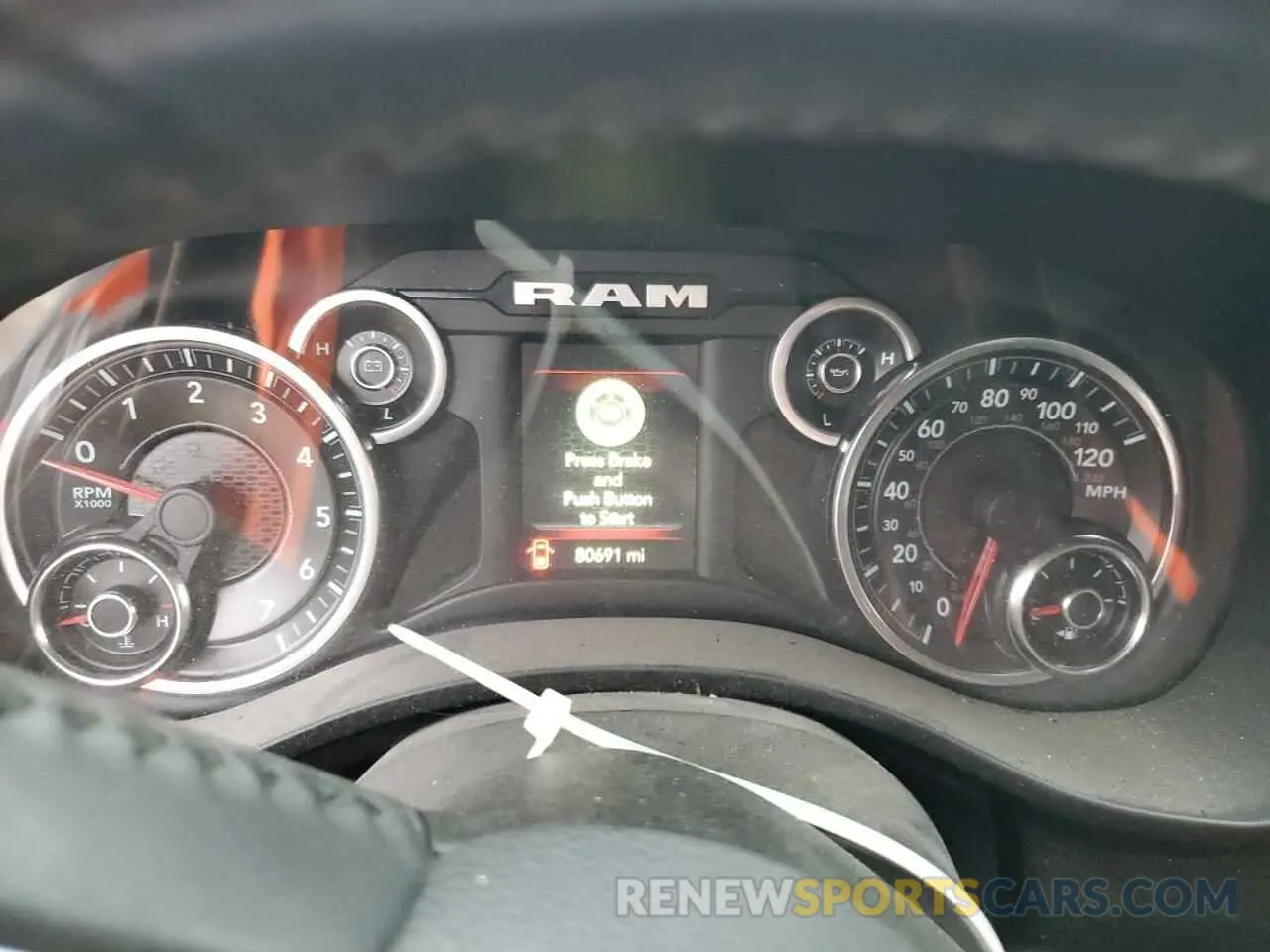 9 fotografías del automóvil dañado 1C6RREFT4LN353982 RAM 1500 2020
