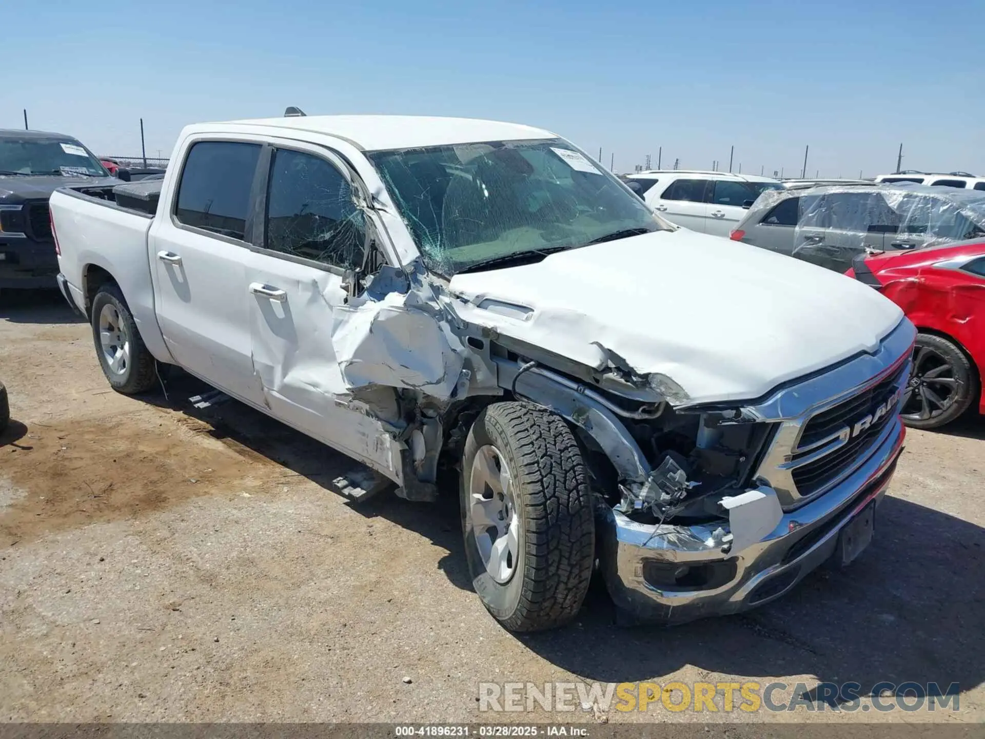 1 fotografías del automóvil dañado 1C6RREFT7LN386295 RAM 1500 2020