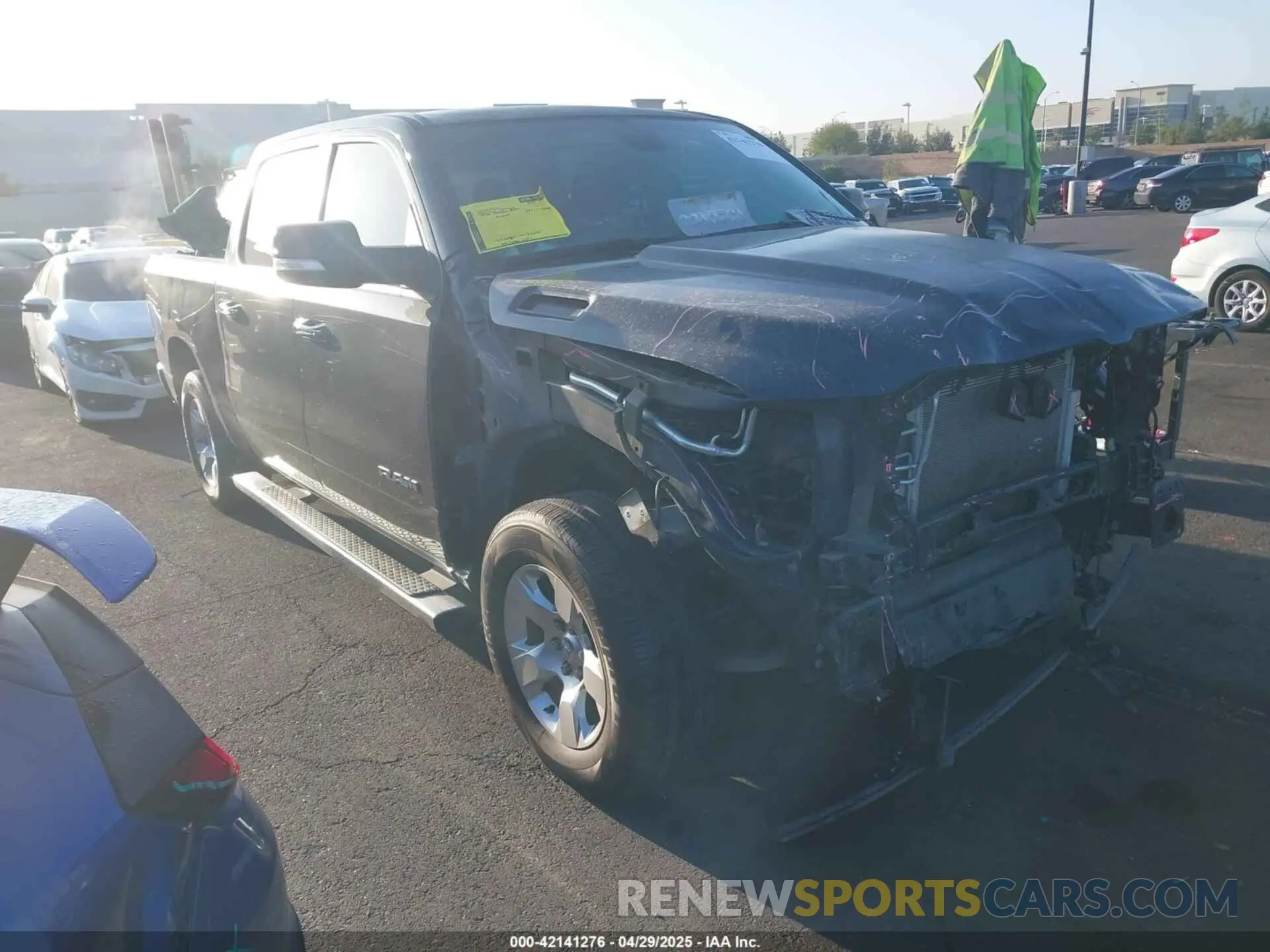 1 fotografías del automóvil dañado 1C6RREFT7LN401927 RAM 1500 2020