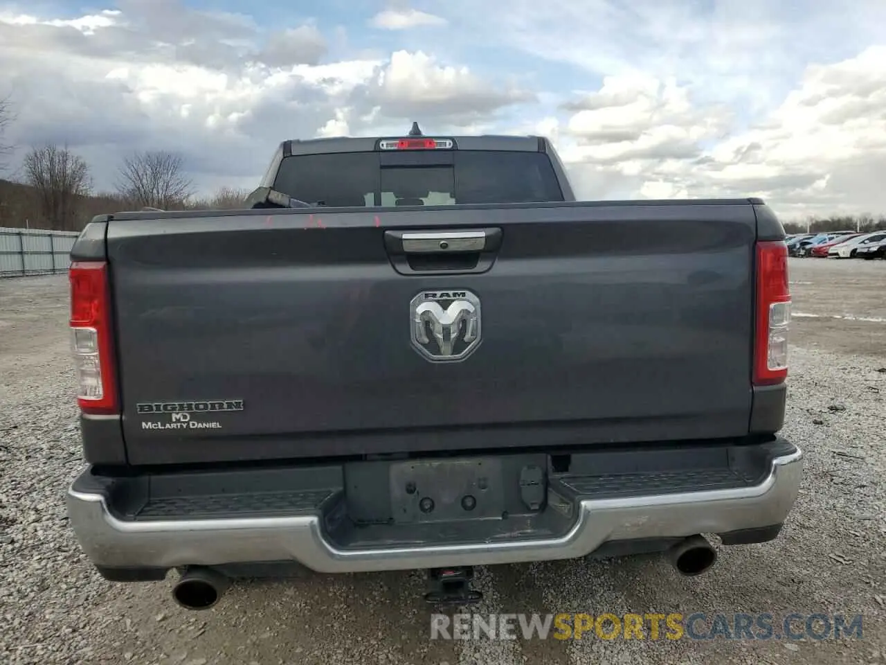 6 fotografías del automóvil dañado 1C6RREFT8LN386418 RAM 1500 2020