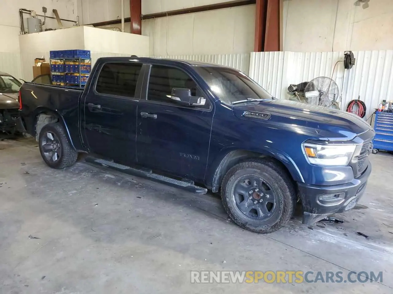 4 fotografías del automóvil dañado 1C6RREFTXLN373007 RAM 1500 2020