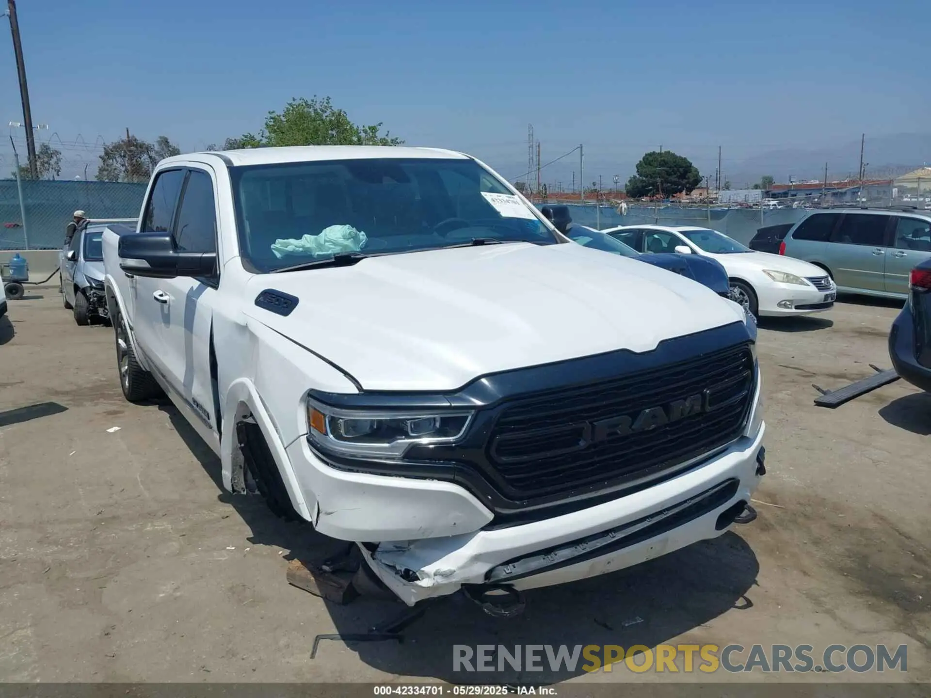 1 fotografías del automóvil dañado 1C6RREHM7LN179878 RAM 1500 2020