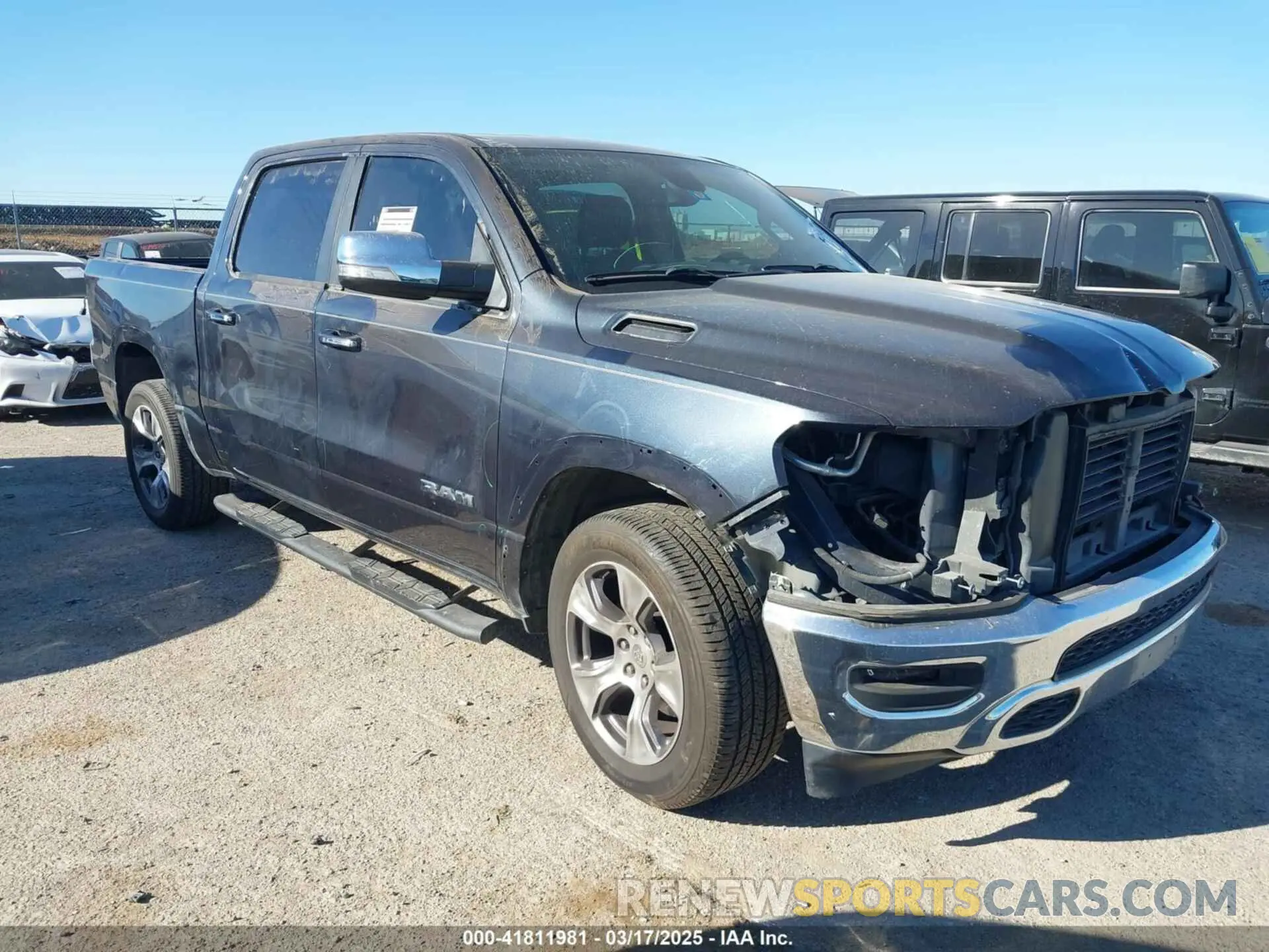 1 fotografías del automóvil dañado 1C6RREJT4LN232859 RAM 1500 2020