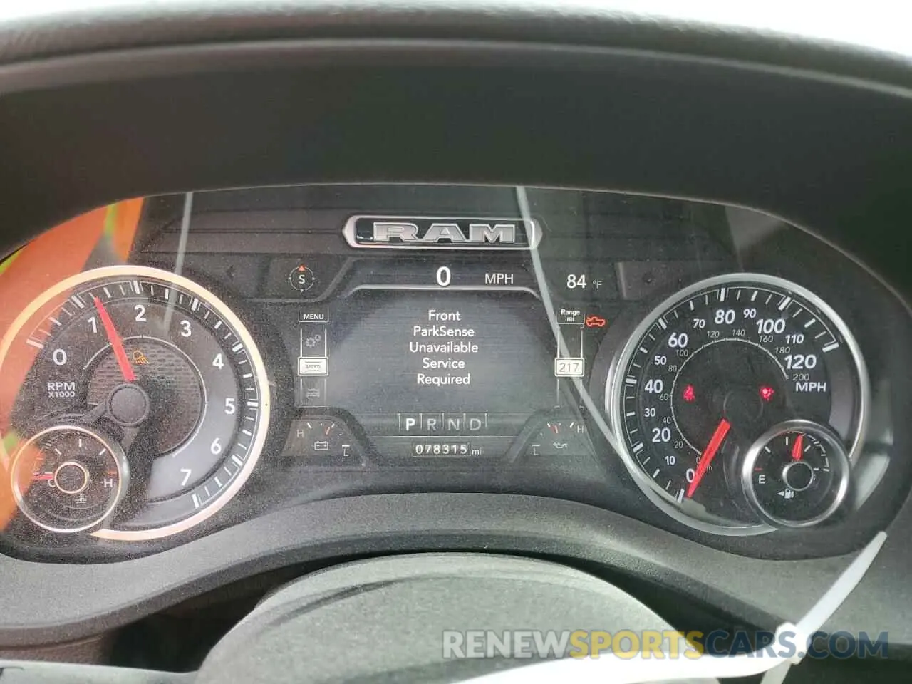9 fotografías del automóvil dañado 1C6RREMT4LN357307 RAM 1500 2020