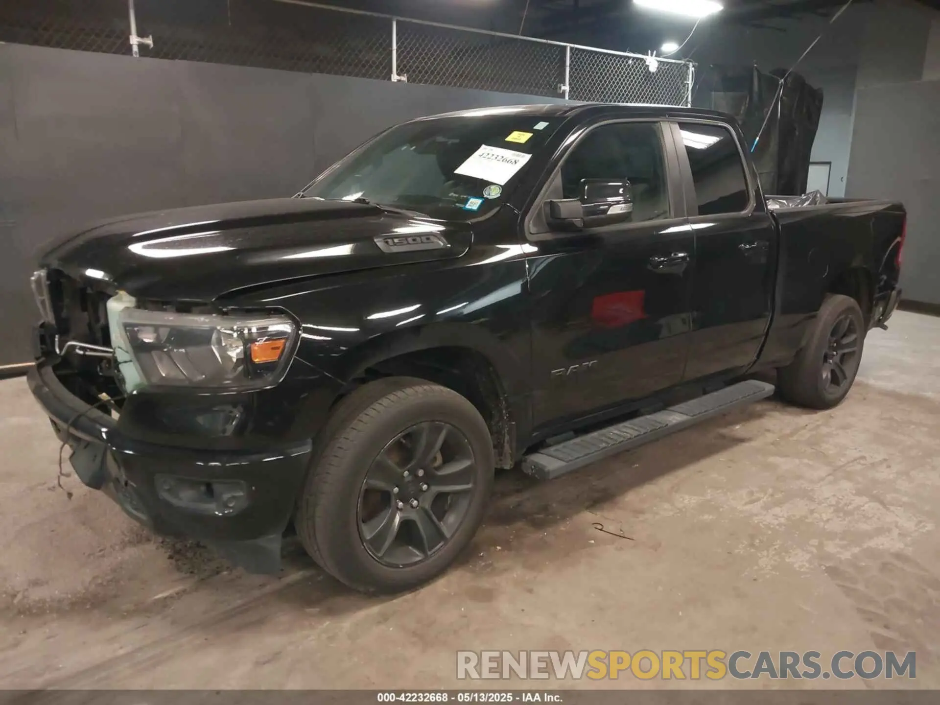 2 fotografías del automóvil dañado 1C6RRFBG4LN309253 RAM 1500 2020