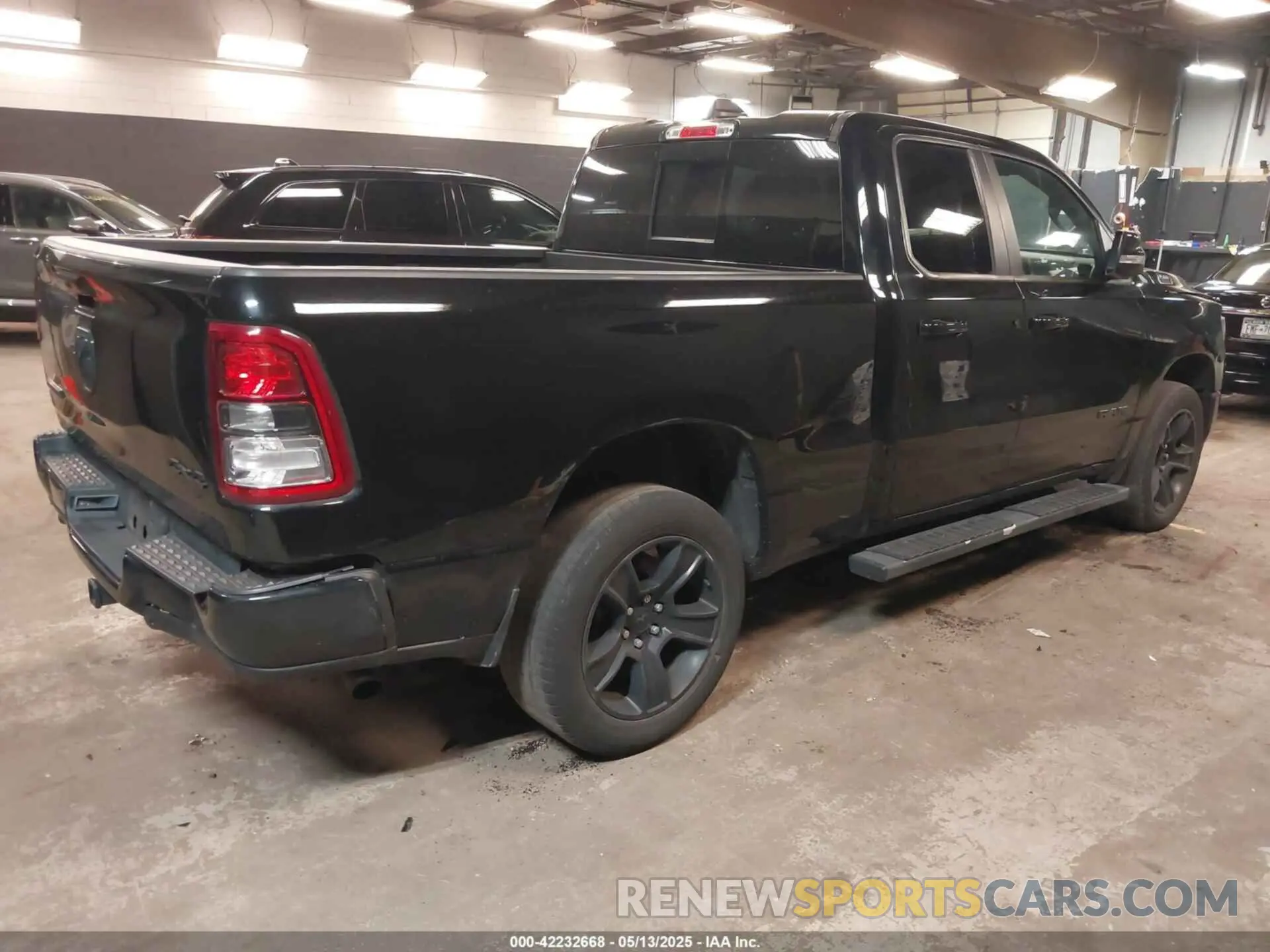 4 fotografías del automóvil dañado 1C6RRFBG4LN309253 RAM 1500 2020