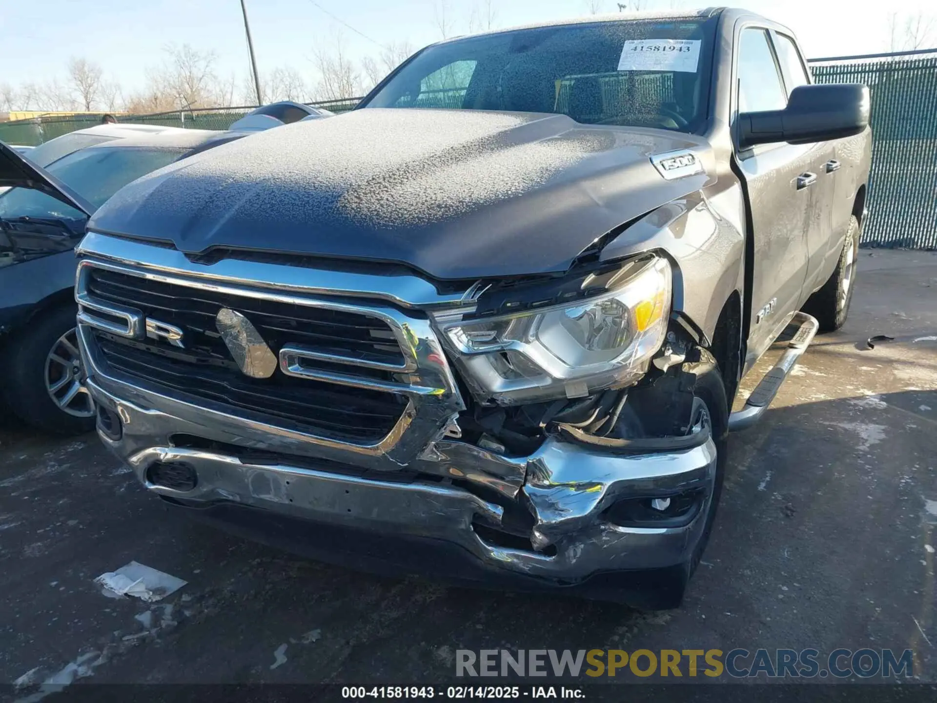 6 fotografías del automóvil dañado 1C6RRFBG9LN199462 RAM 1500 2020