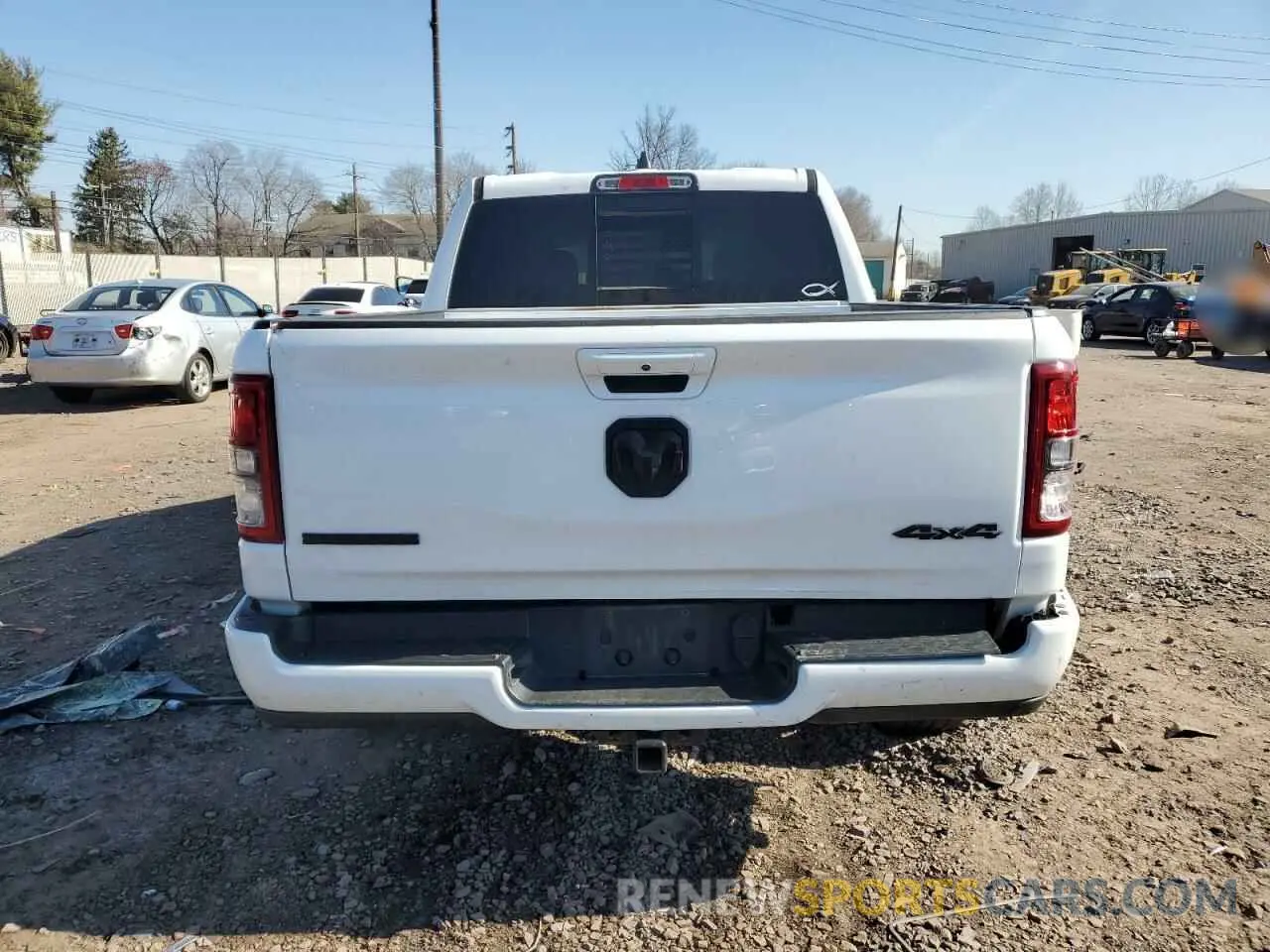 6 fotografías del automóvil dañado 1C6RRFFG6LN342720 RAM 1500 2020