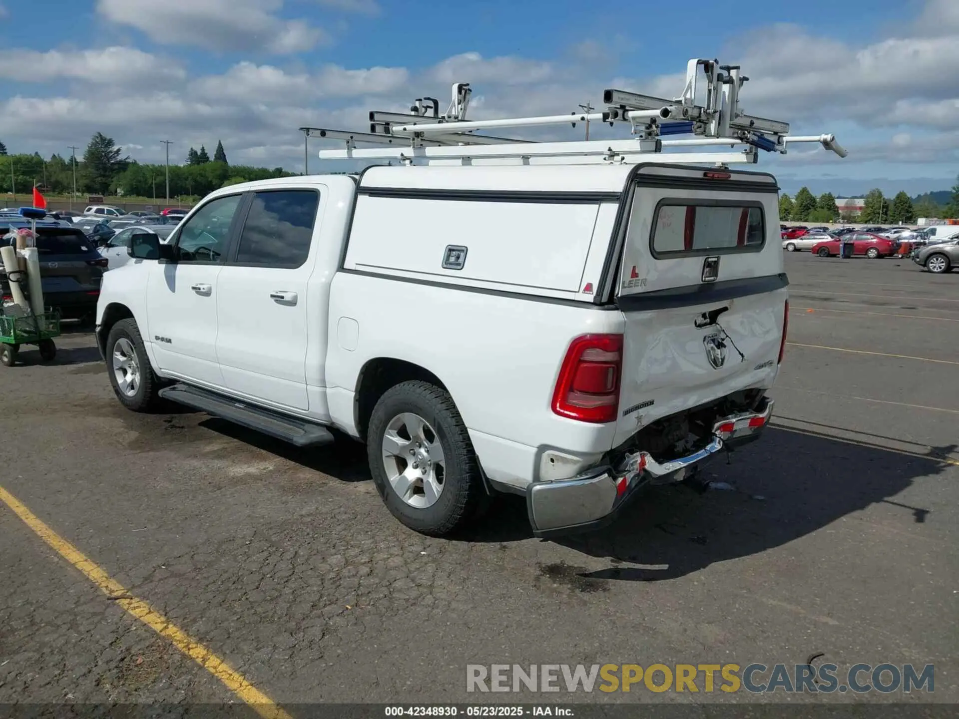 3 fotografías del automóvil dañado 1C6RRFFG7LN263363 RAM 1500 2020