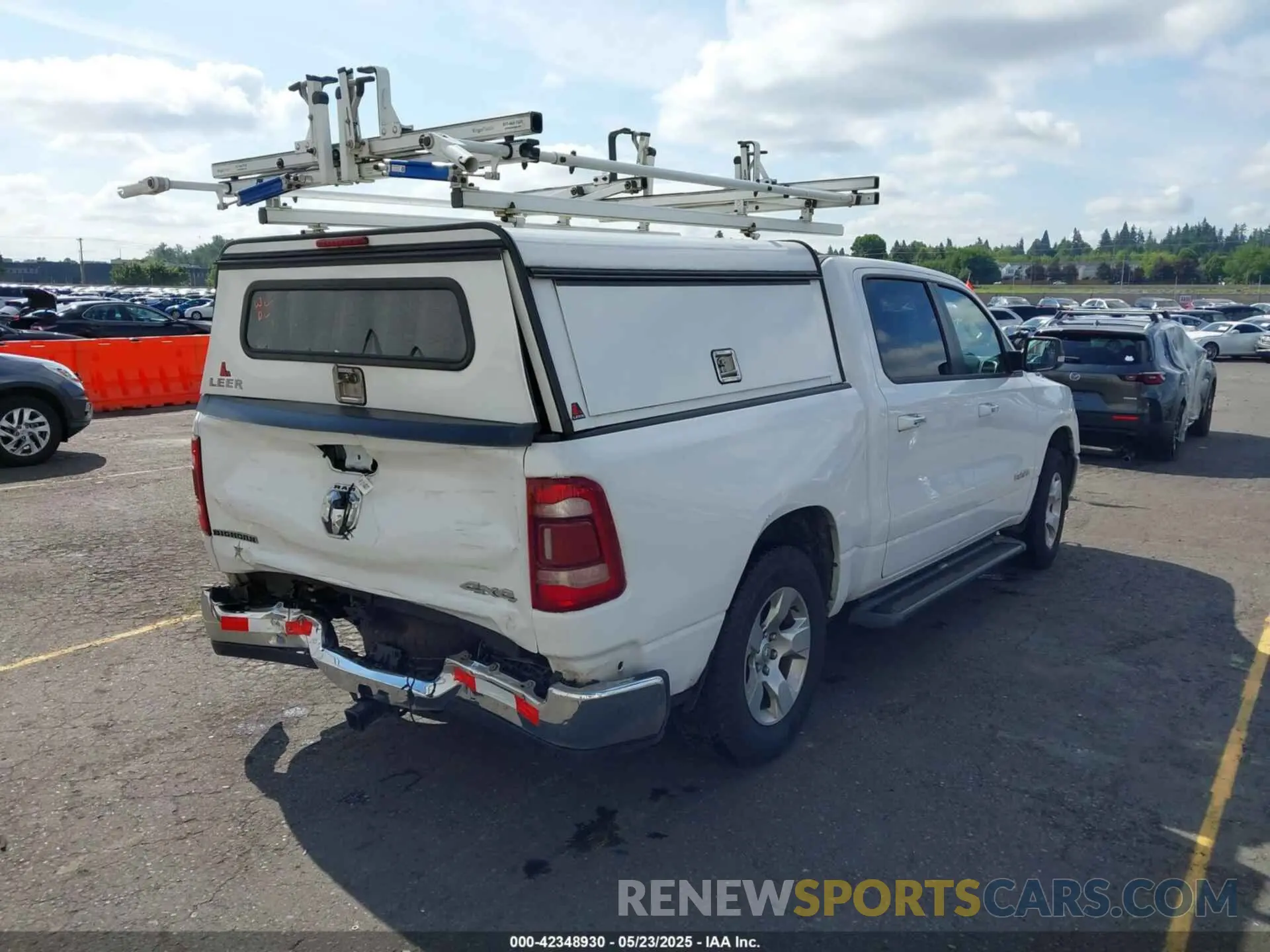 4 fotografías del automóvil dañado 1C6RRFFG7LN263363 RAM 1500 2020