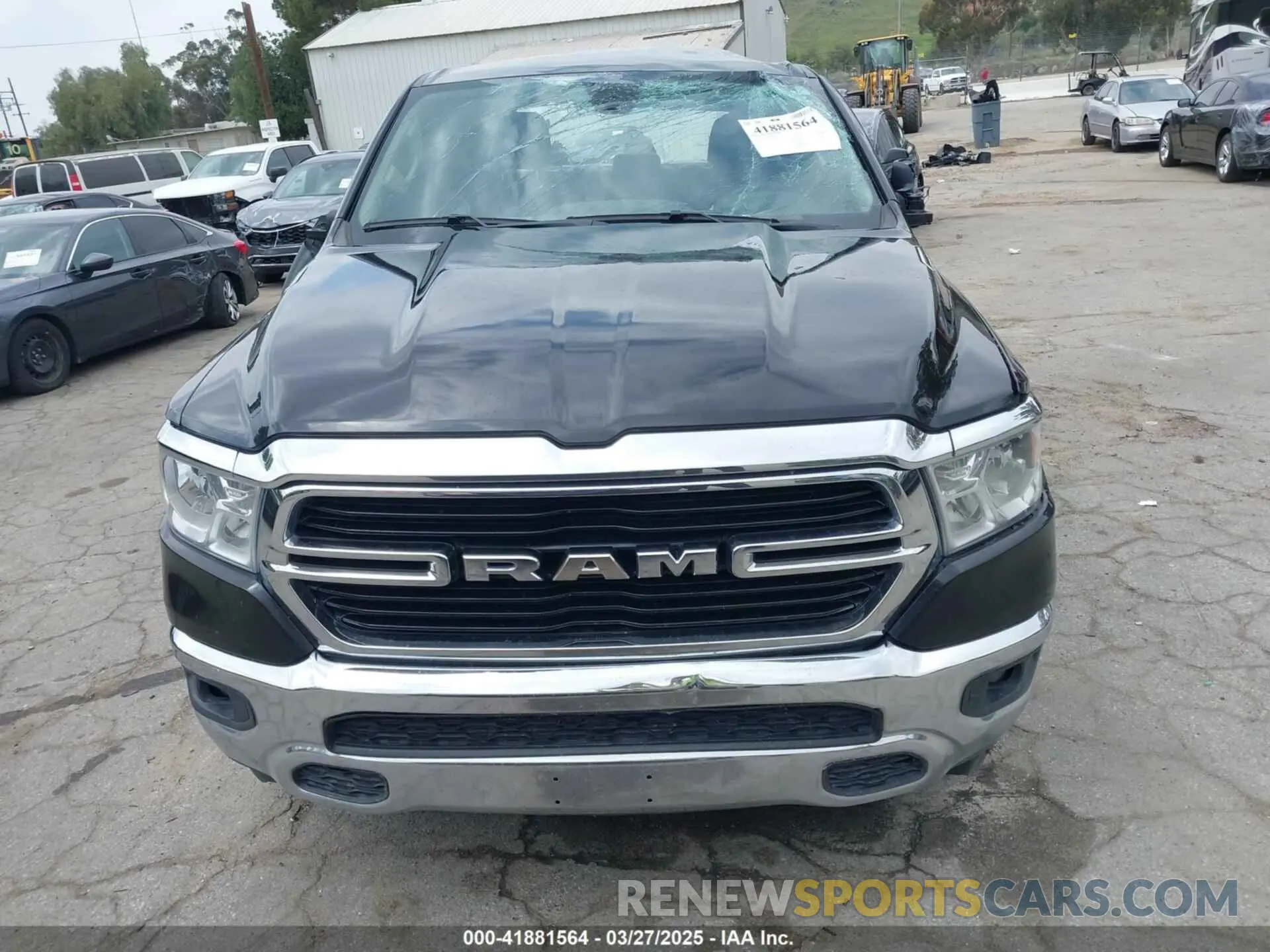 11 fotografías del automóvil dañado 1C6RRFFGXLN109231 RAM 1500 2020
