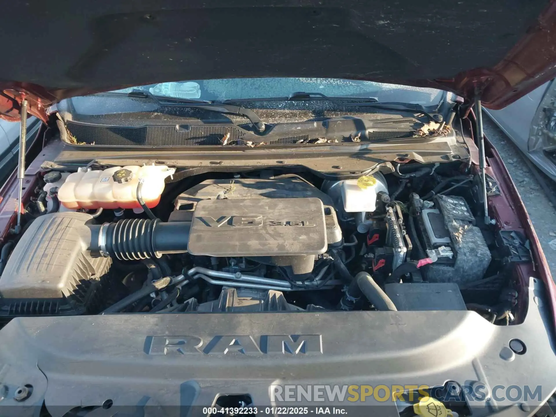 10 fotografías del automóvil dañado 1C6RRFFGXLN288600 RAM 1500 2020