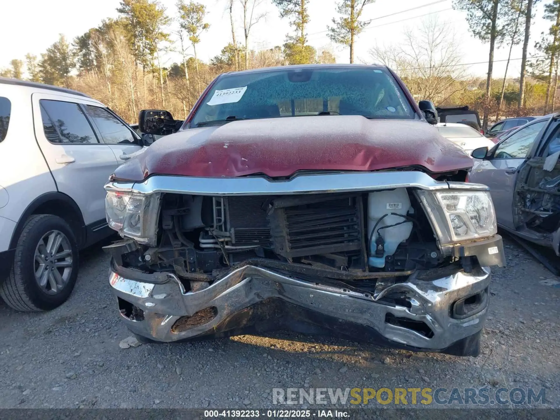 12 fotografías del automóvil dañado 1C6RRFFGXLN288600 RAM 1500 2020