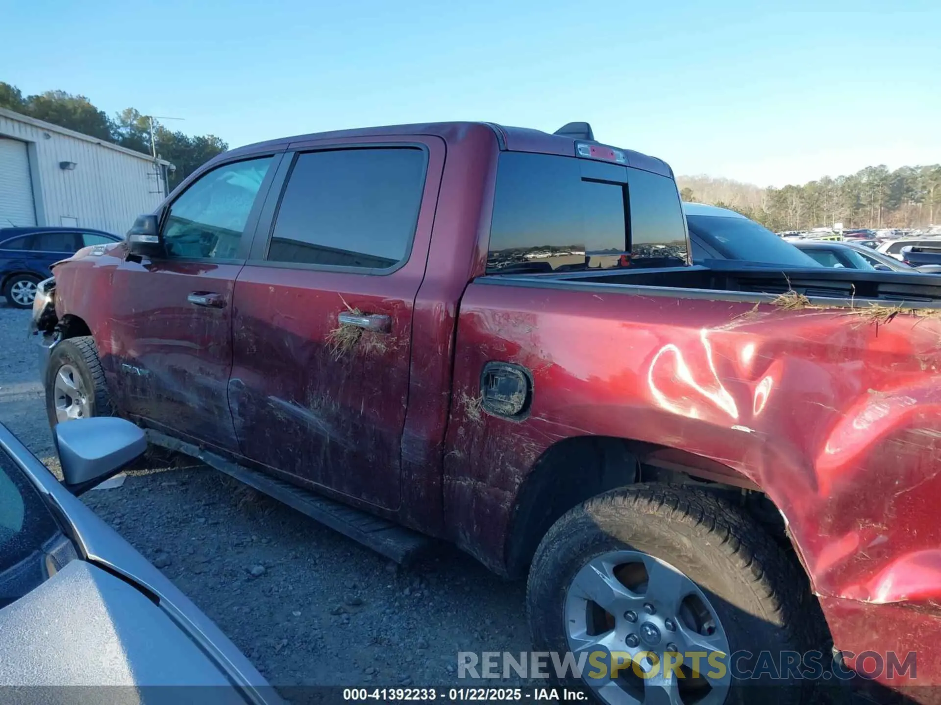 14 fotografías del automóvil dañado 1C6RRFFGXLN288600 RAM 1500 2020