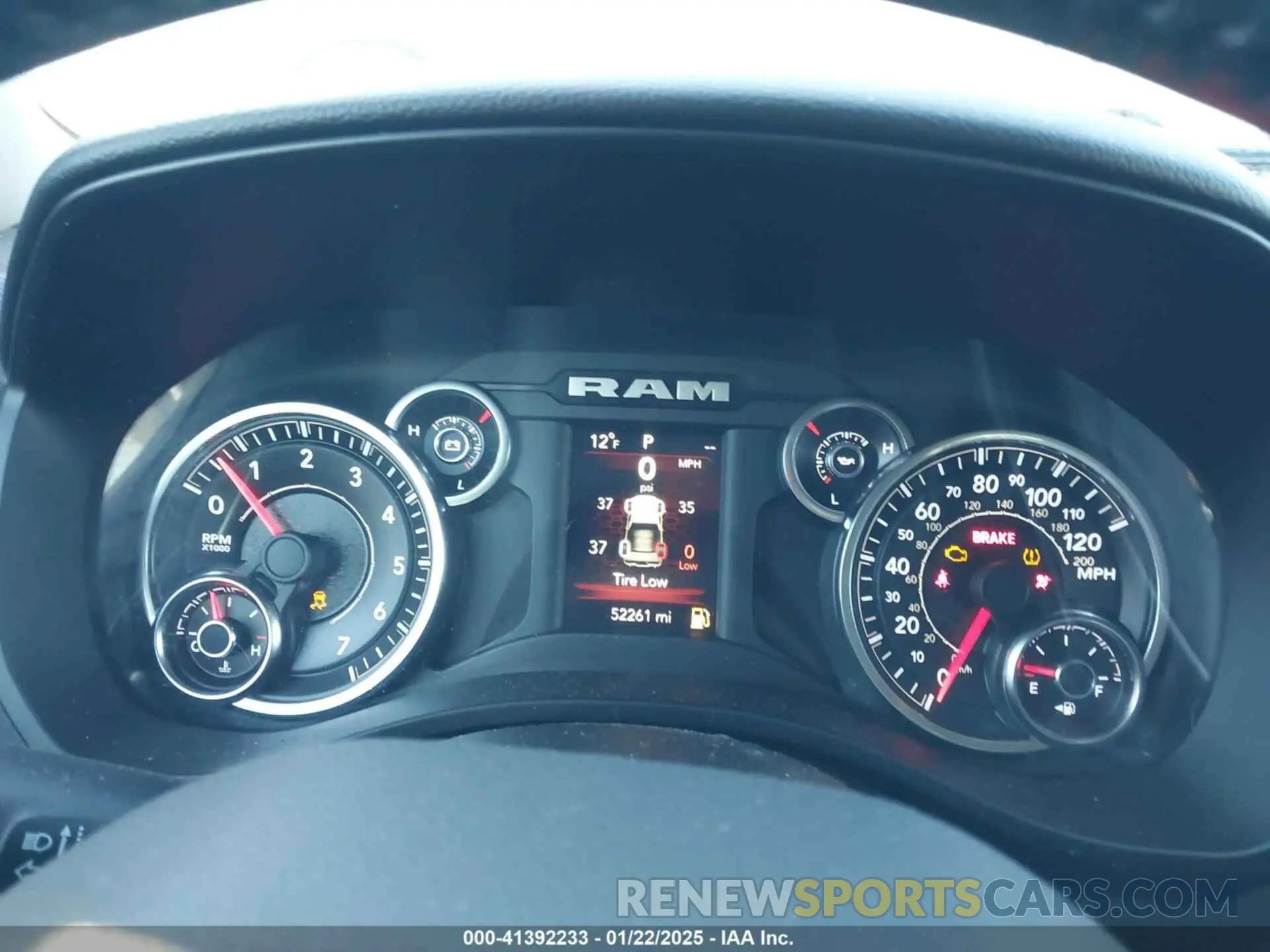 7 fotografías del automóvil dañado 1C6RRFFGXLN288600 RAM 1500 2020