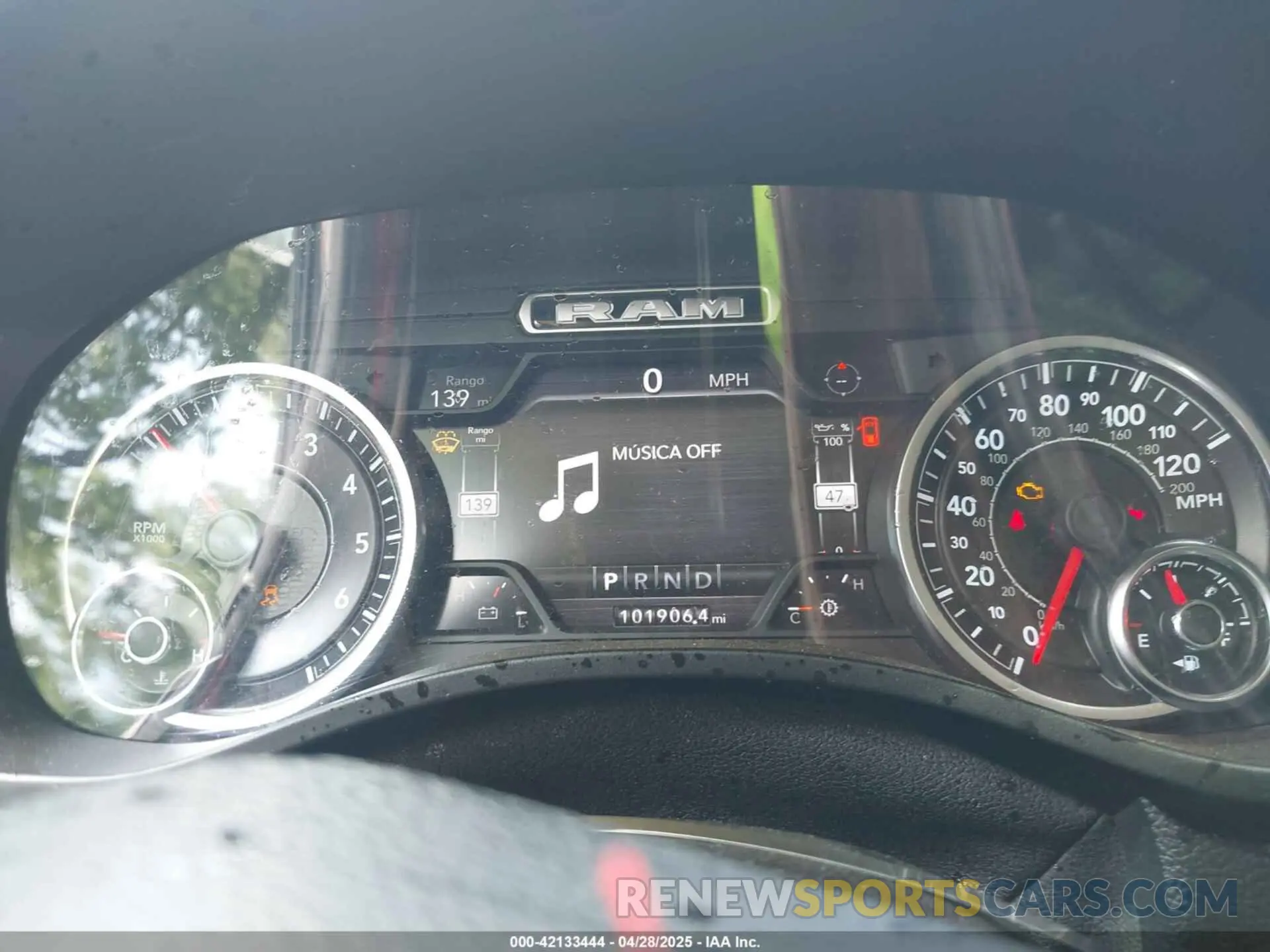 7 fotografías del automóvil dañado 1C6SRFBT0LN280347 RAM 1500 2020