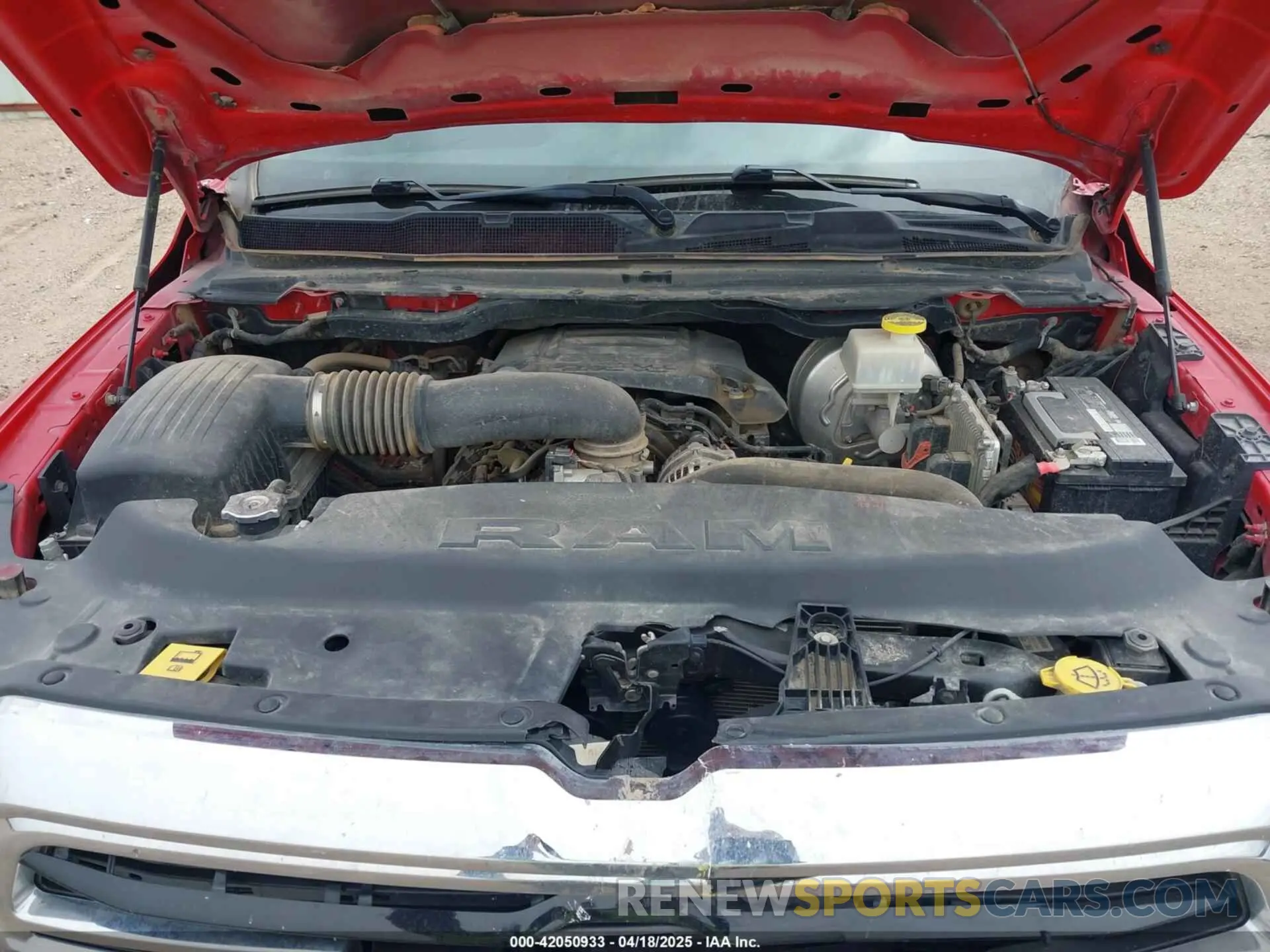 10 fotografías del automóvil dañado 1C6SRFBT0LN281594 RAM 1500 2020