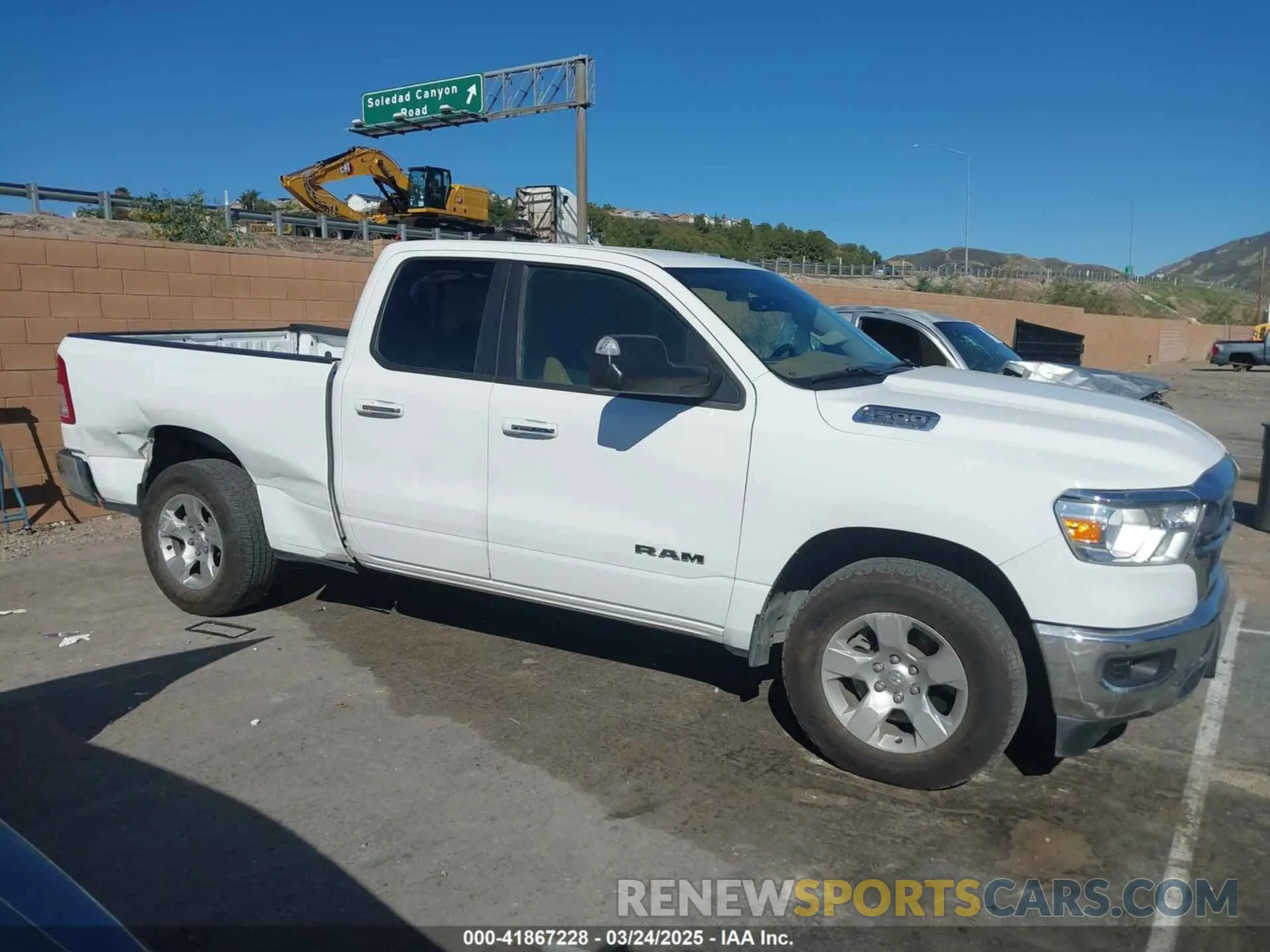 14 fotografías del automóvil dañado 1C6SRFBT2LN395323 RAM 1500 2020