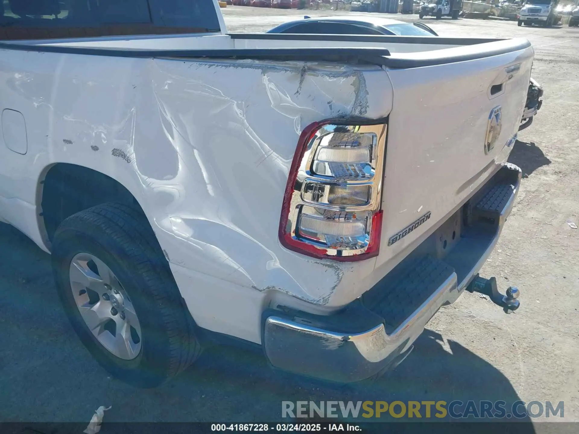 21 fotografías del automóvil dañado 1C6SRFBT2LN395323 RAM 1500 2020
