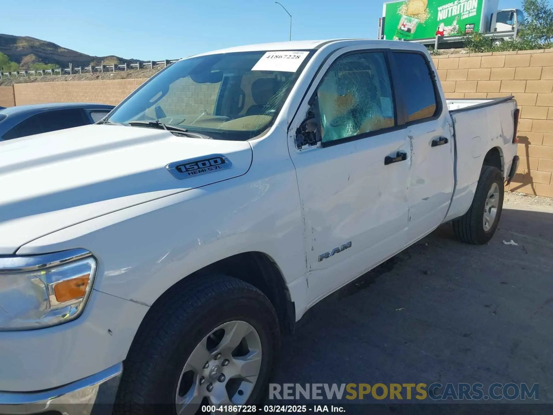 6 fotografías del automóvil dañado 1C6SRFBT2LN395323 RAM 1500 2020
