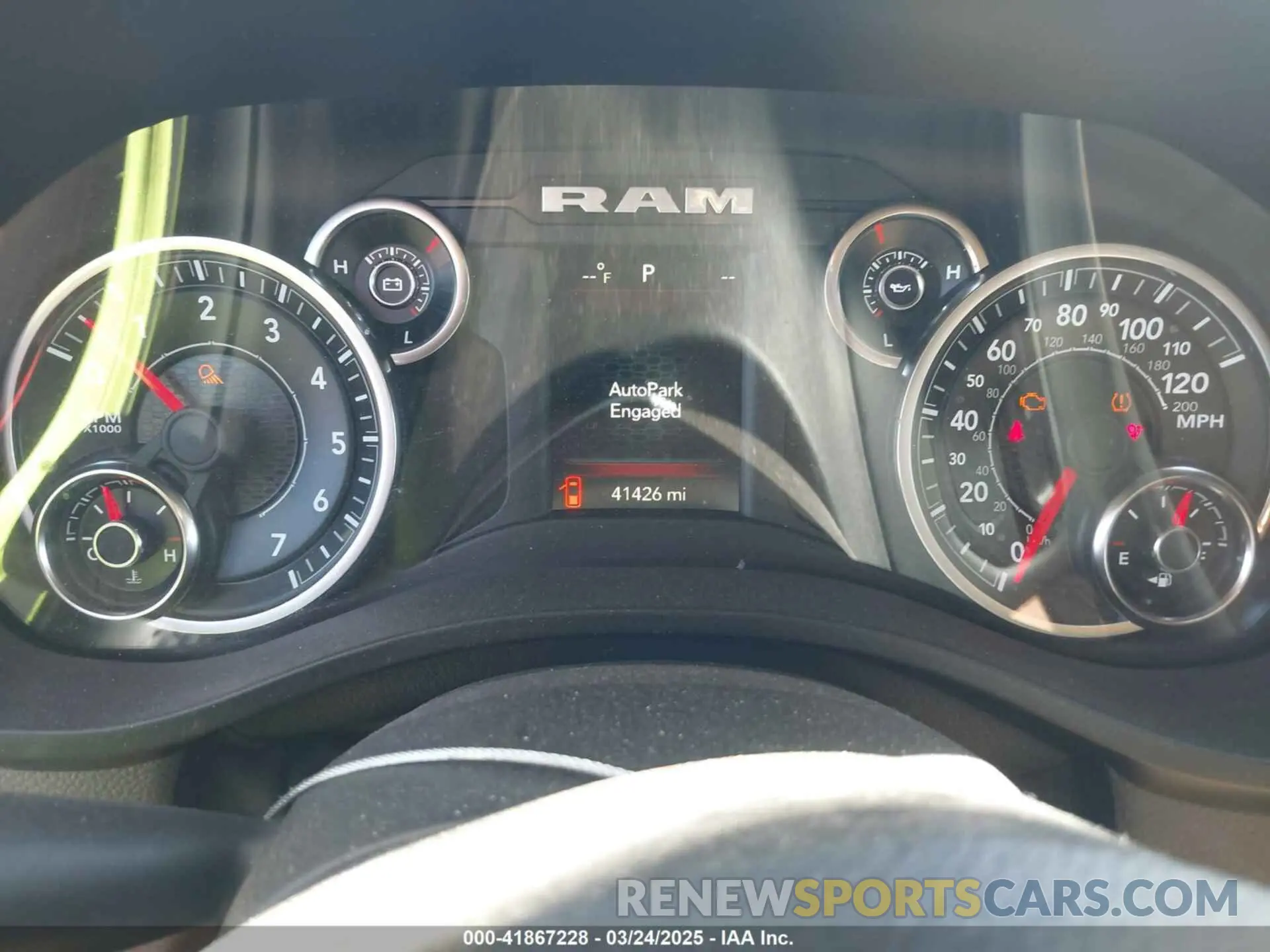 7 fotografías del automóvil dañado 1C6SRFBT2LN395323 RAM 1500 2020