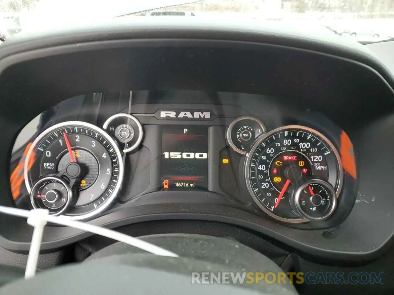 9 fotografías del automóvil dañado 1C6SRFBT3LN170716 RAM 1500 2020