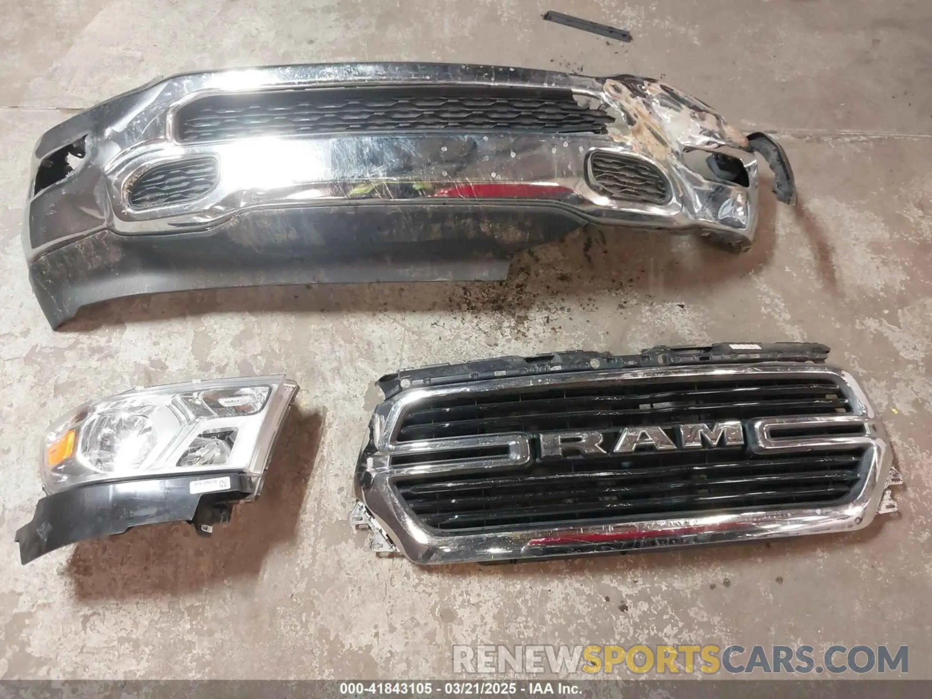 12 fotografías del automóvil dañado 1C6SRFBT3LN222815 RAM 1500 2020