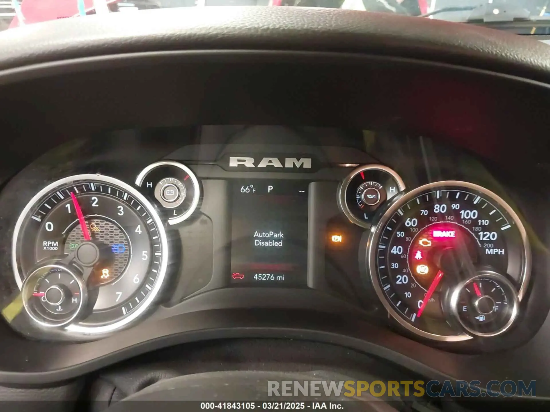 7 fotografías del automóvil dañado 1C6SRFBT3LN222815 RAM 1500 2020