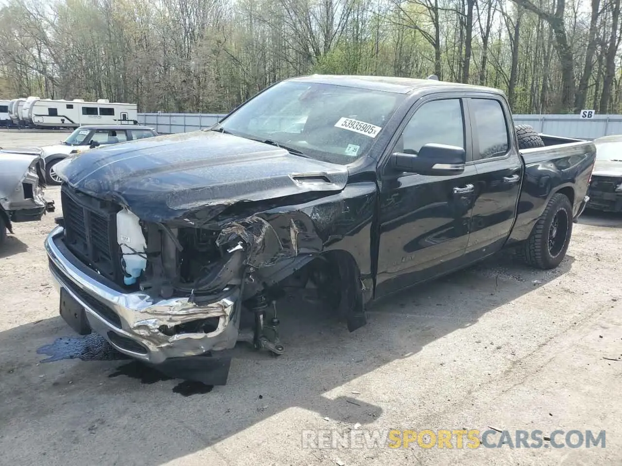 1 fotografías del automóvil dañado 1C6SRFBT3LN366641 RAM 1500 2020