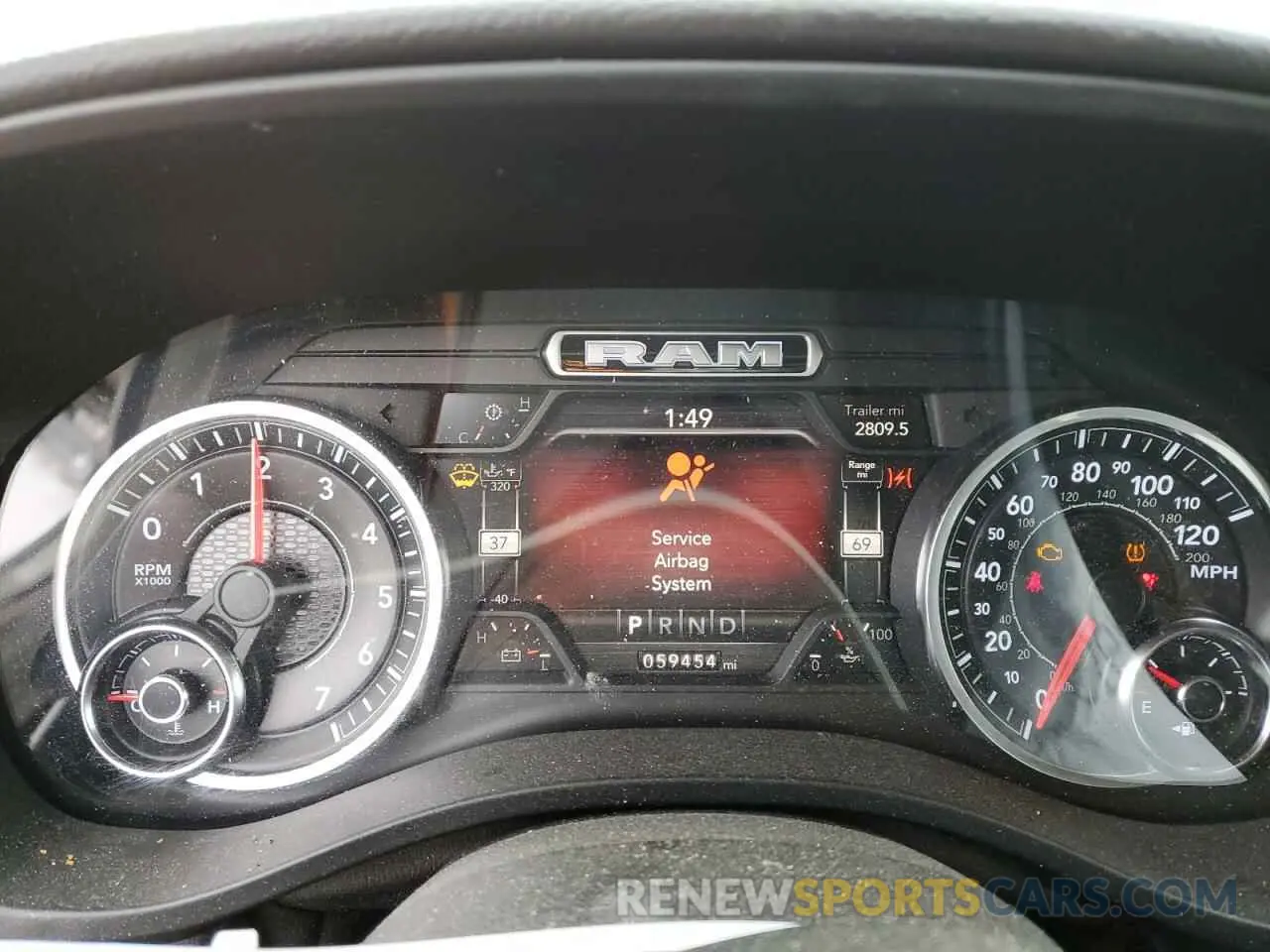 9 fotografías del automóvil dañado 1C6SRFBT3LN400593 RAM 1500 2020