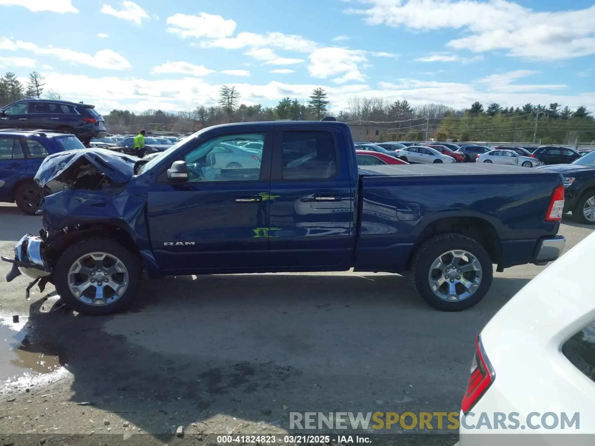 14 fotografías del automóvil dañado 1C6SRFBT4LN224251 RAM 1500 2020