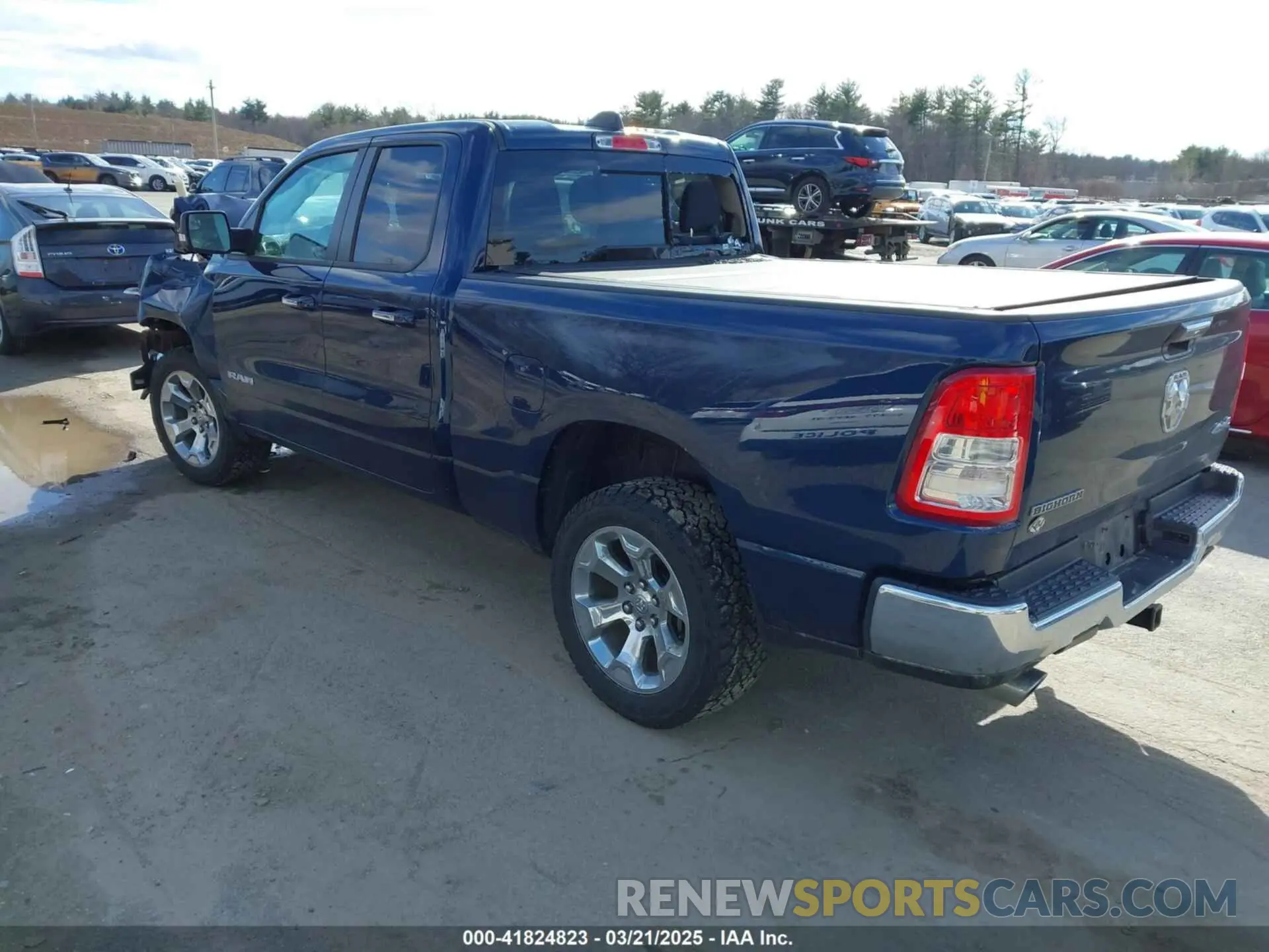 3 fotografías del automóvil dañado 1C6SRFBT4LN224251 RAM 1500 2020