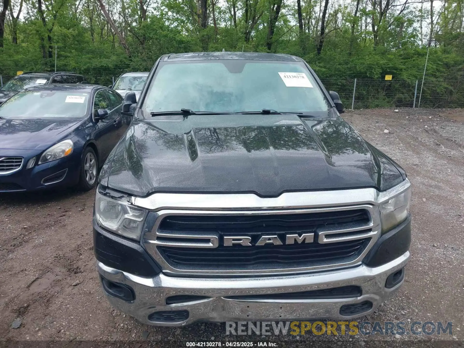 19 fotografías del automóvil dañado 1C6SRFBT4LN343126 RAM 1500 2020