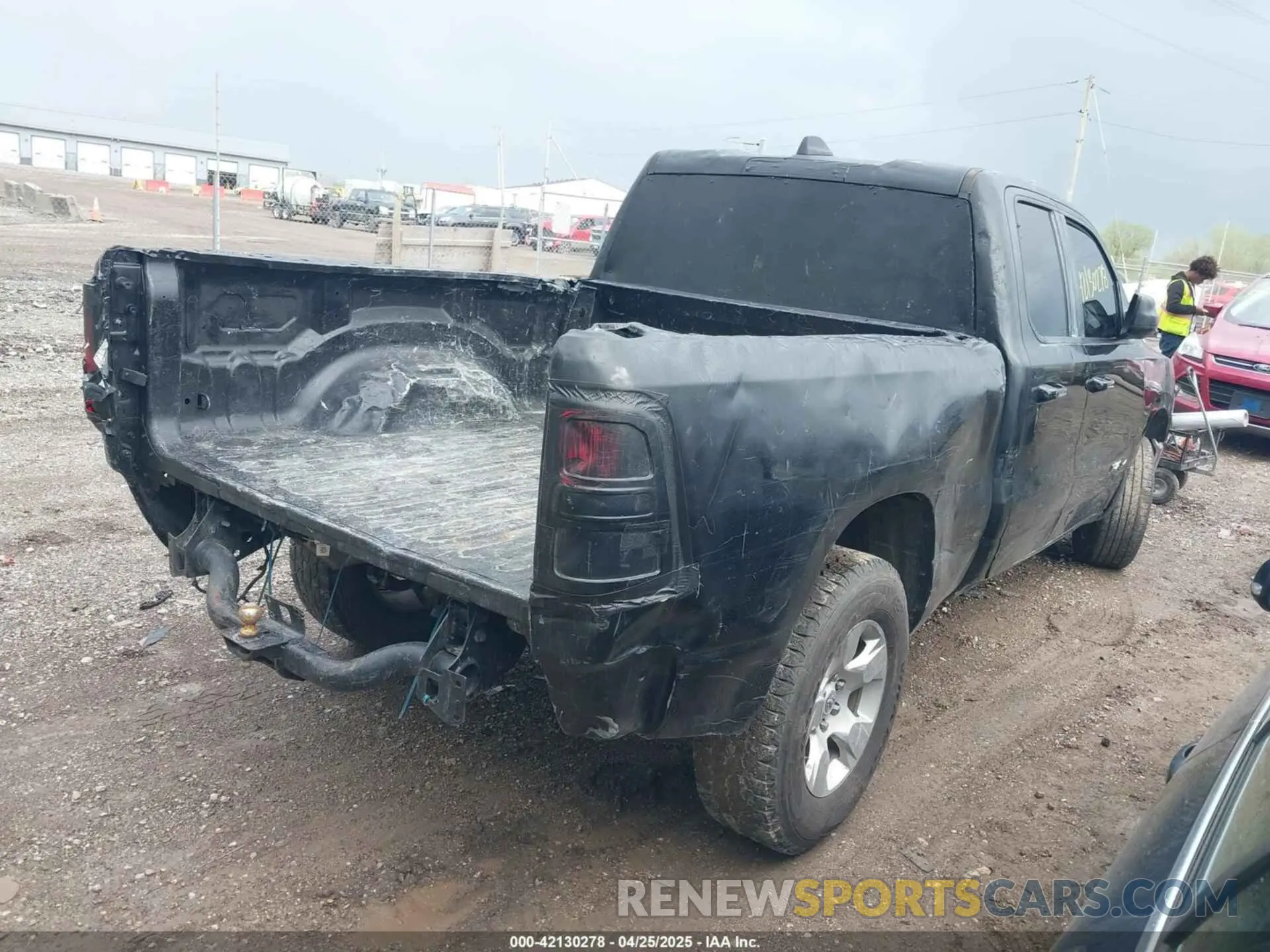 4 fotografías del automóvil dañado 1C6SRFBT4LN343126 RAM 1500 2020