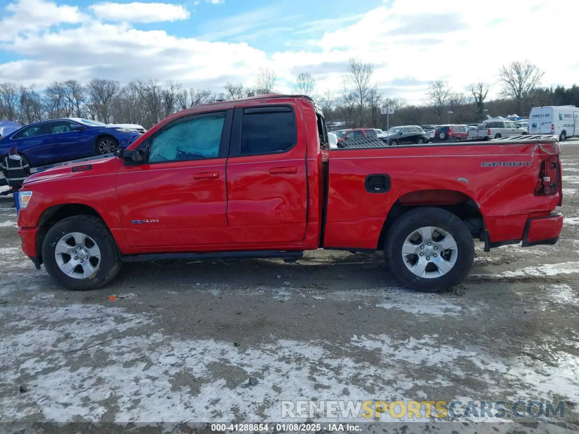 14 fotografías del automóvil dañado 1C6SRFBT5LN175643 RAM 1500 2020